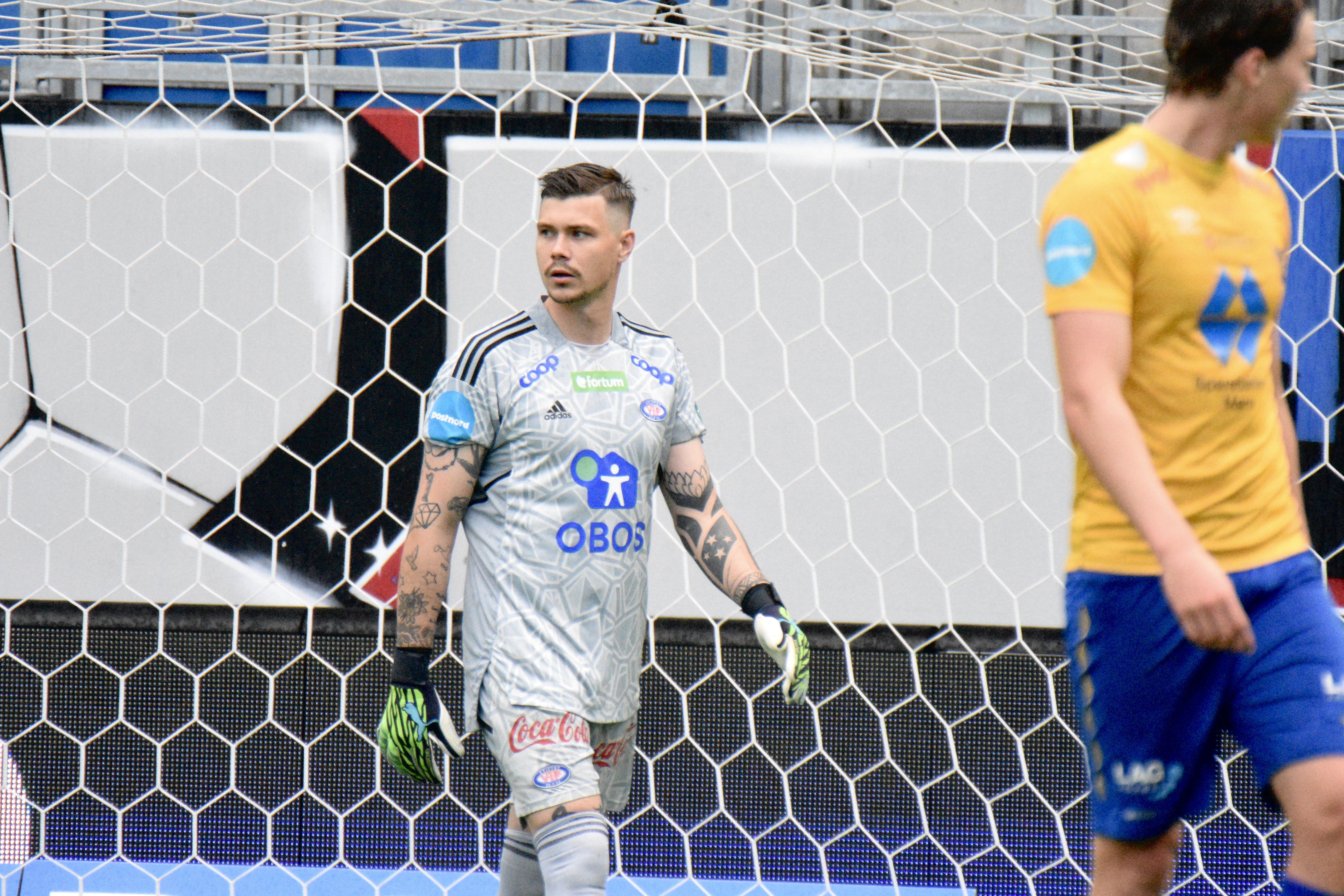 Per Kristian Bråtveit fikk sine første minutter for Vålerenga i 2. divisjon.