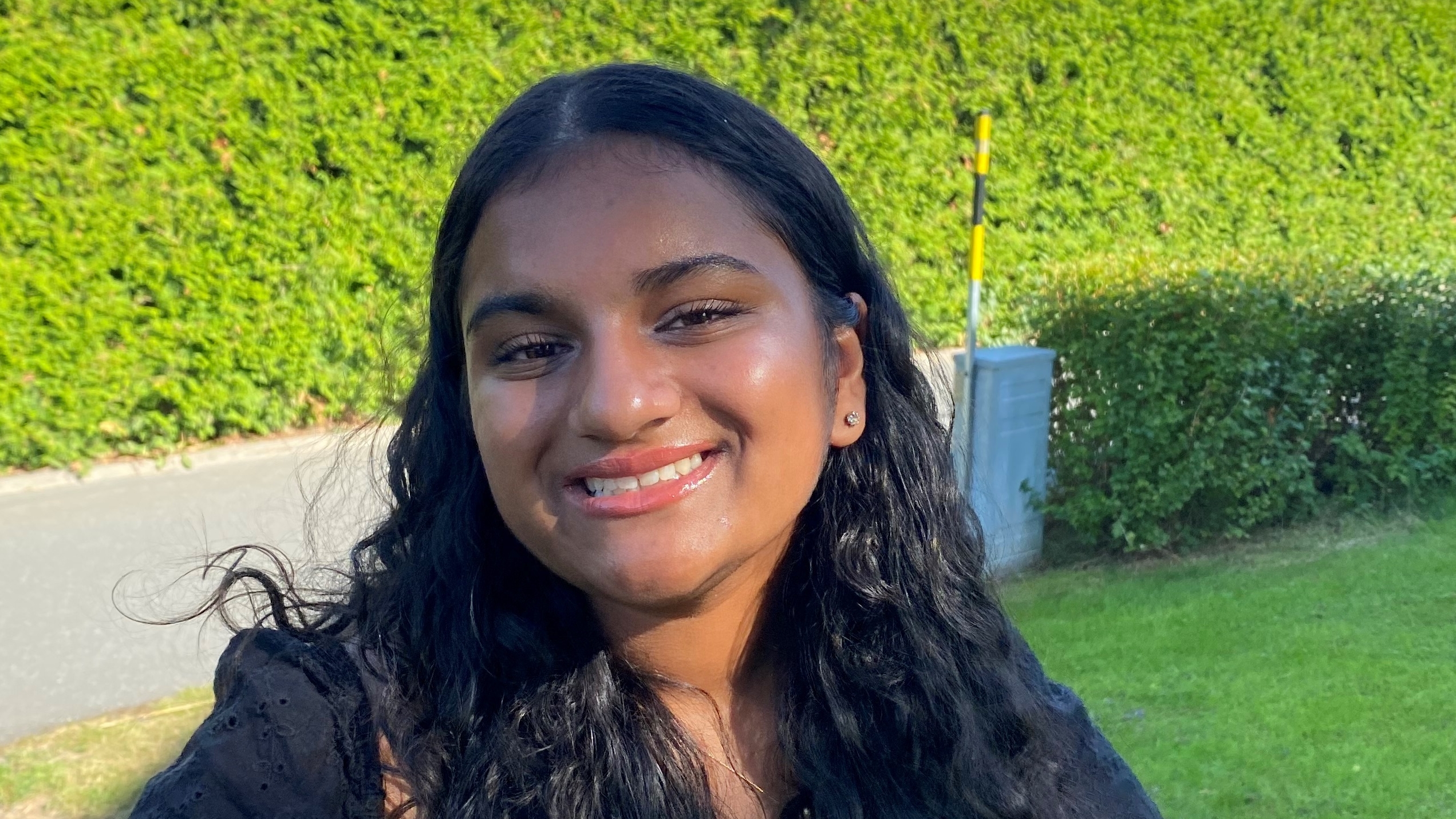 Lea Fernando, 15 år, var med på Unites nyårsfestival i Jönköping.