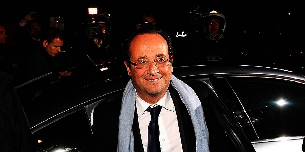 Hollande vant første runde