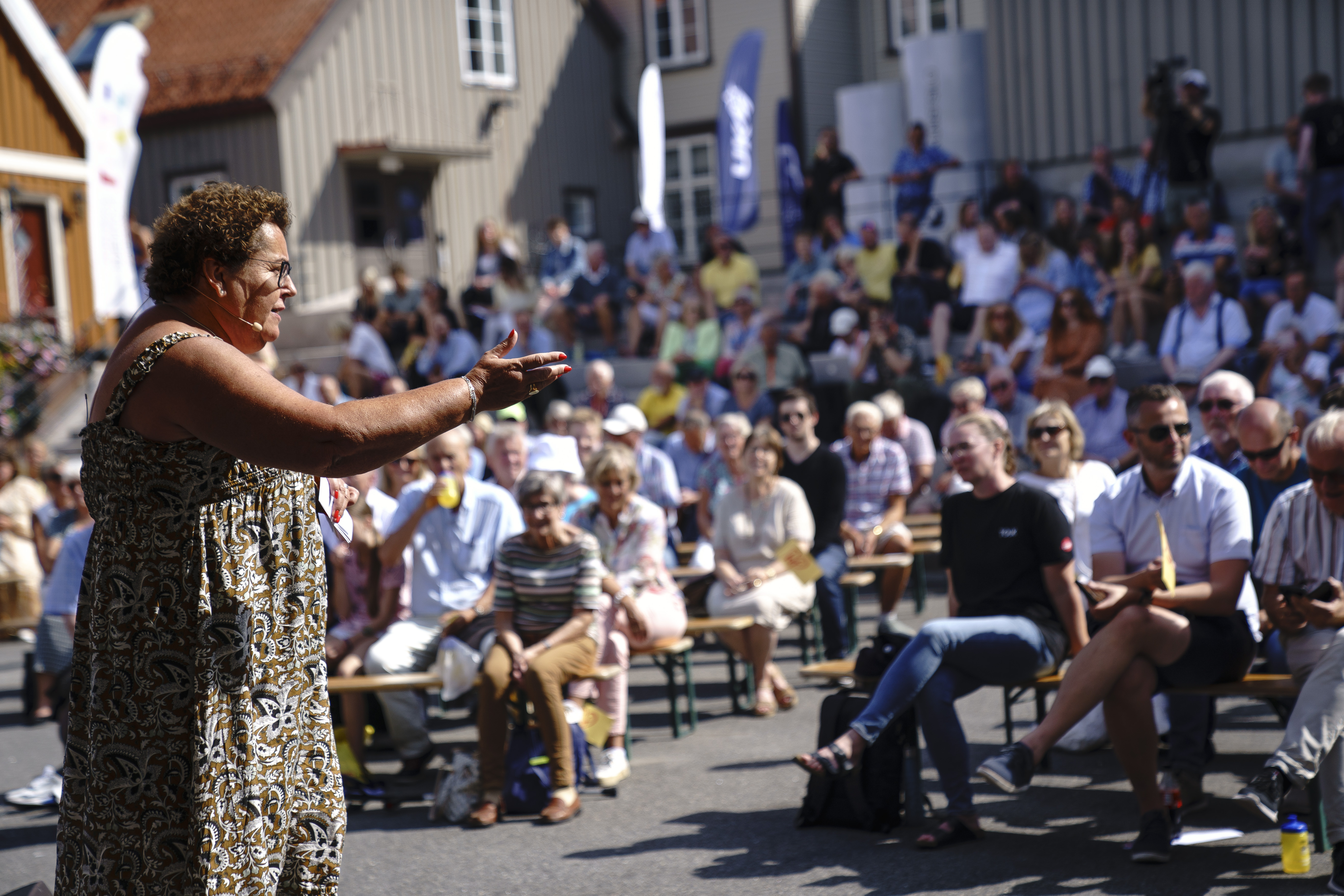 KrFs partitime på Arendalsuka 2022. KrF