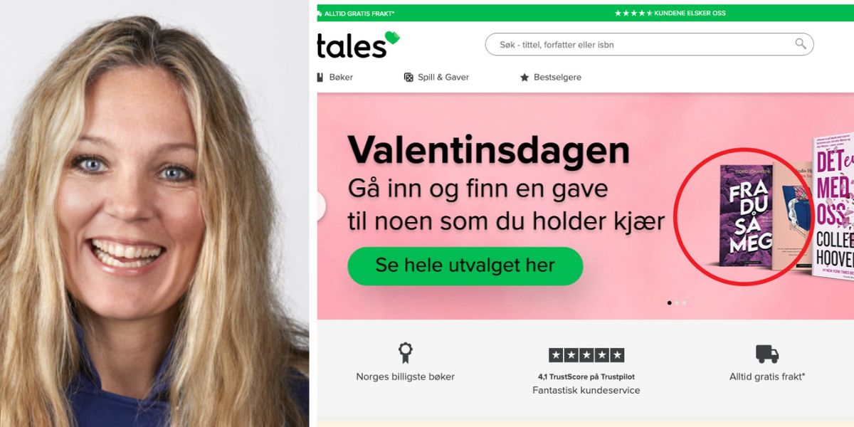 Anbefalte metoo-bok som valentinsgave 