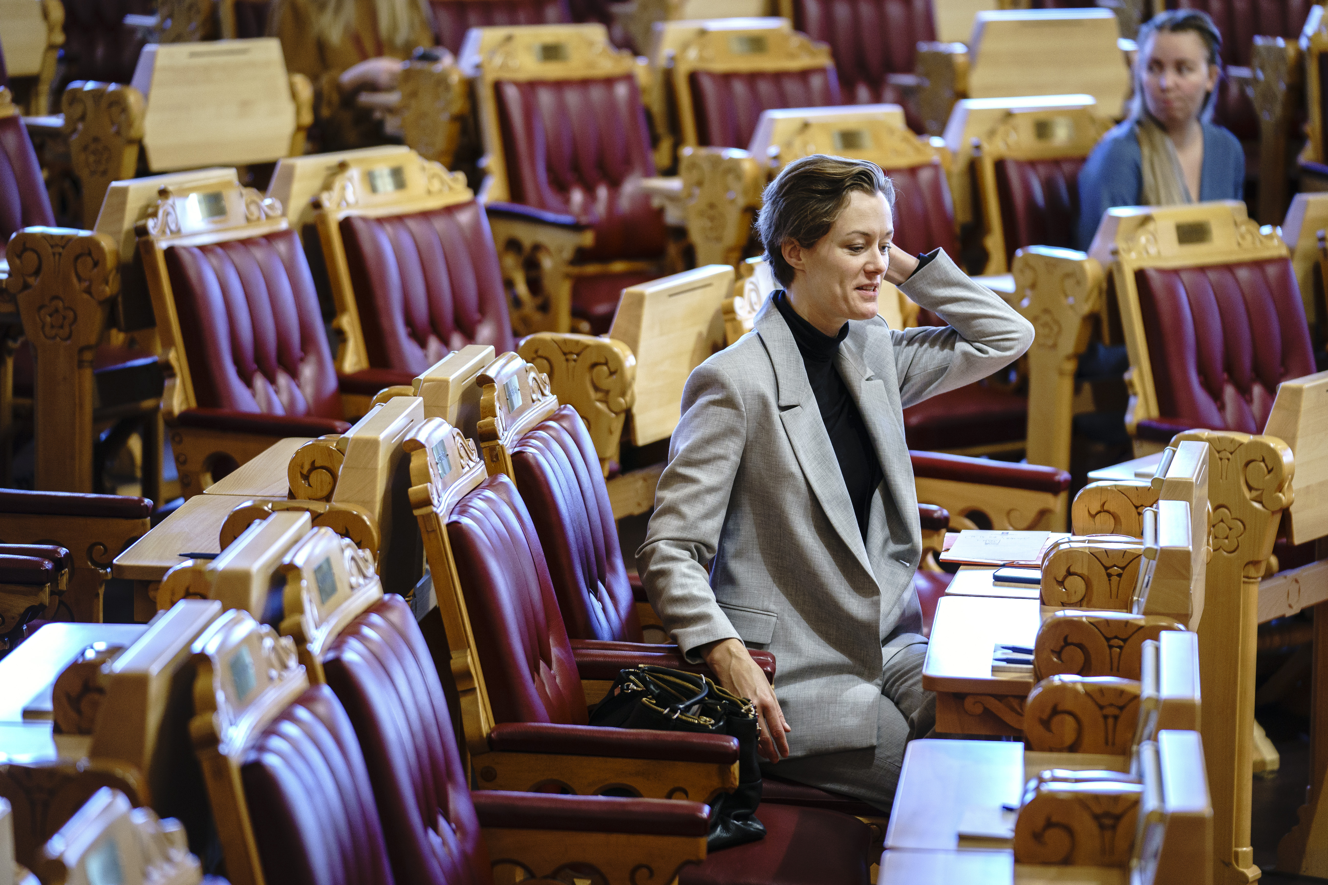 Stortinget. Debatt om regjeringens erklæring.