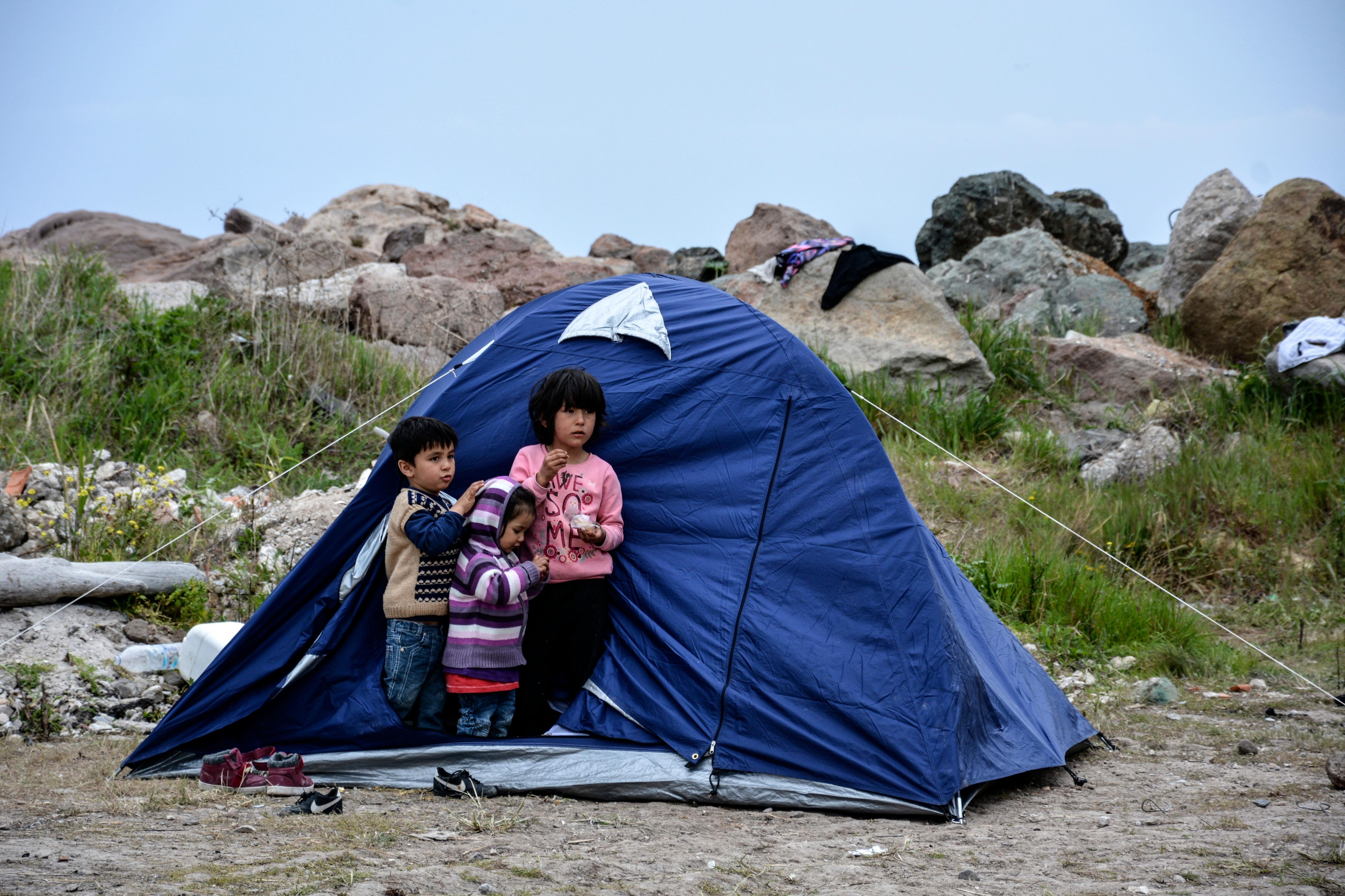 44.000 krever evakuering av barn fra gresk flyktningleir