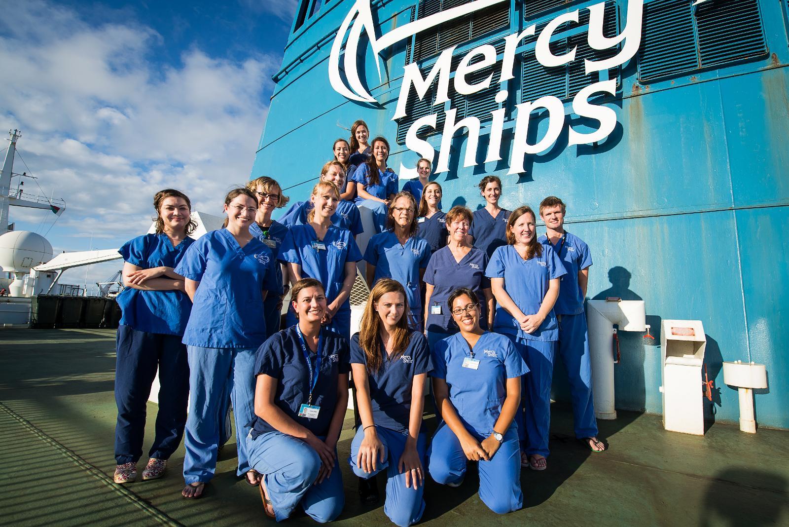 Mercy Ships missionsbåt i ny utställning