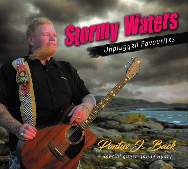 Pontus J Back "Stormy waters – Unplugged favourites" Skivomslag (2020).