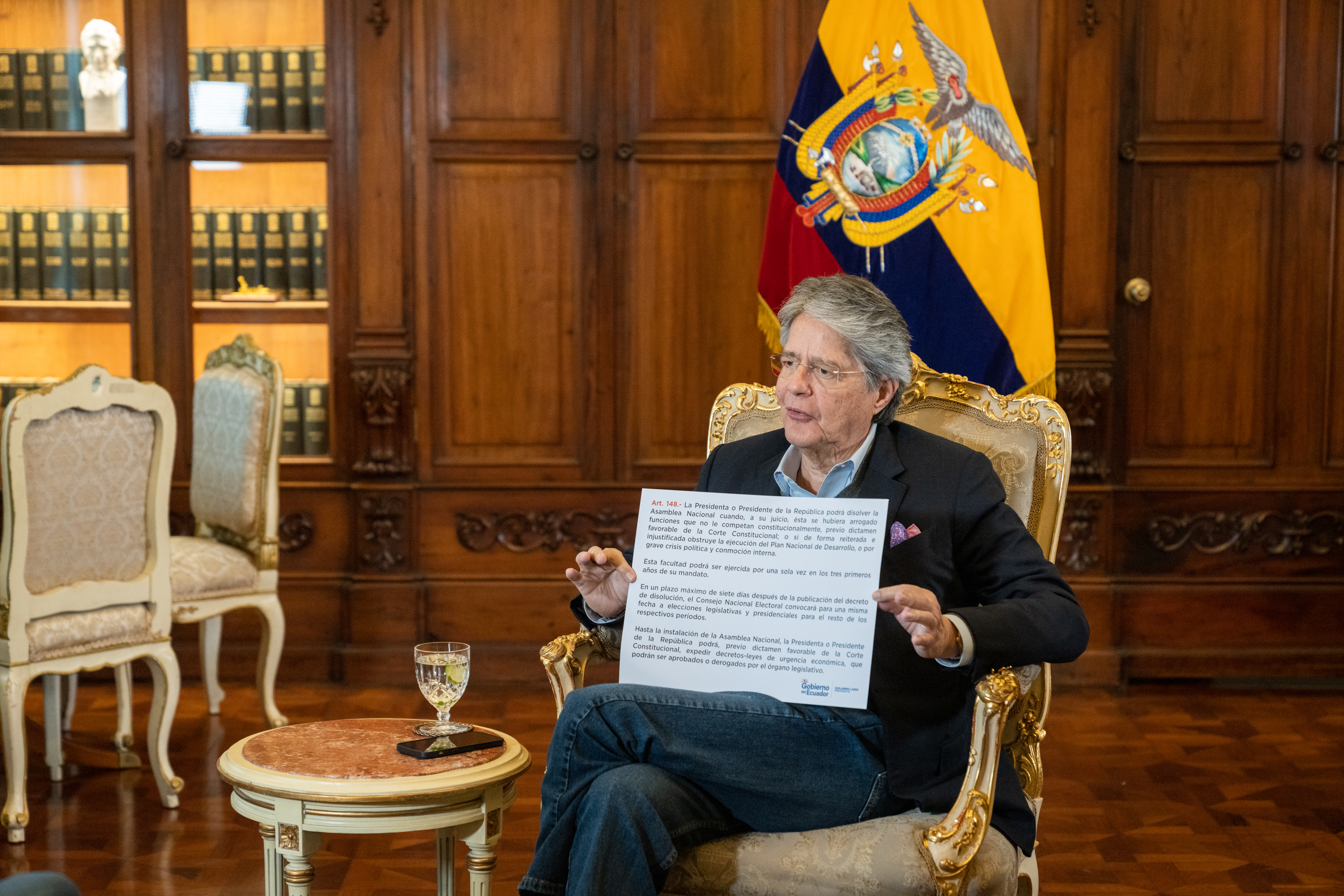 Ecuador legislature unseats leader close to President Guillermo Lasso