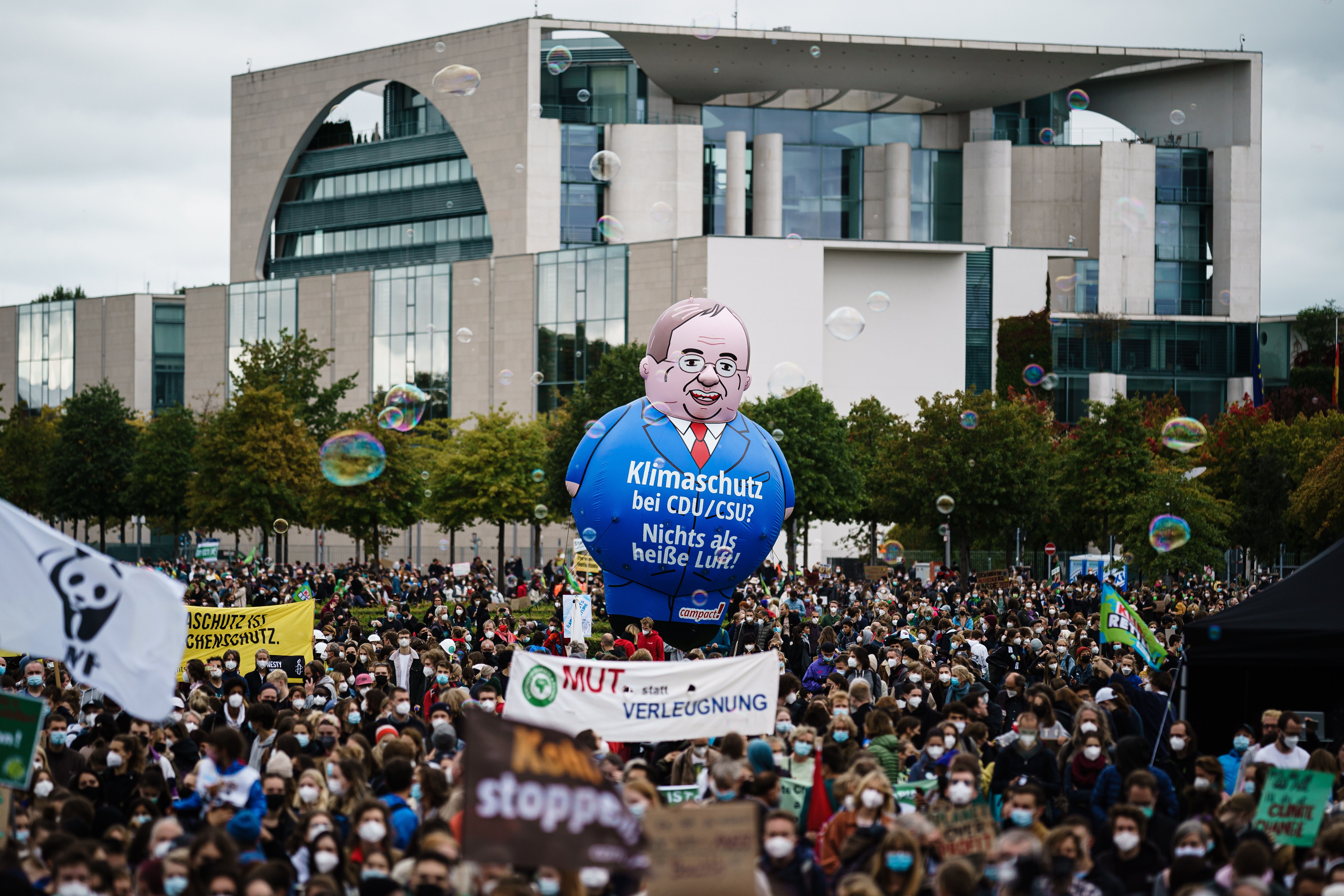 Marchas por el clima exigen respuestas a los políticos en Alemania a dos días de las elecciones