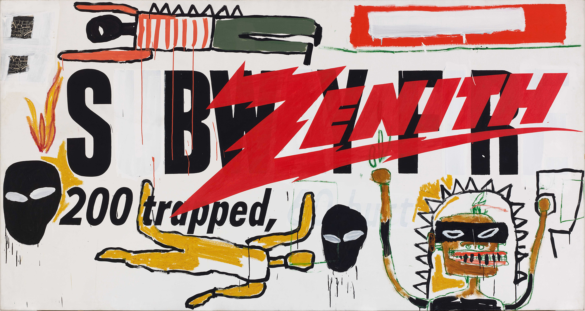 Jean Michel Basquiat E Andy Warhol General Electric By Jean Michel
