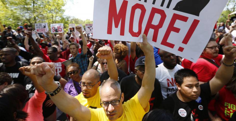 Las leyes laborales de EEUU sitúan al país por detrás del mundo desarrollado, según Oxfam