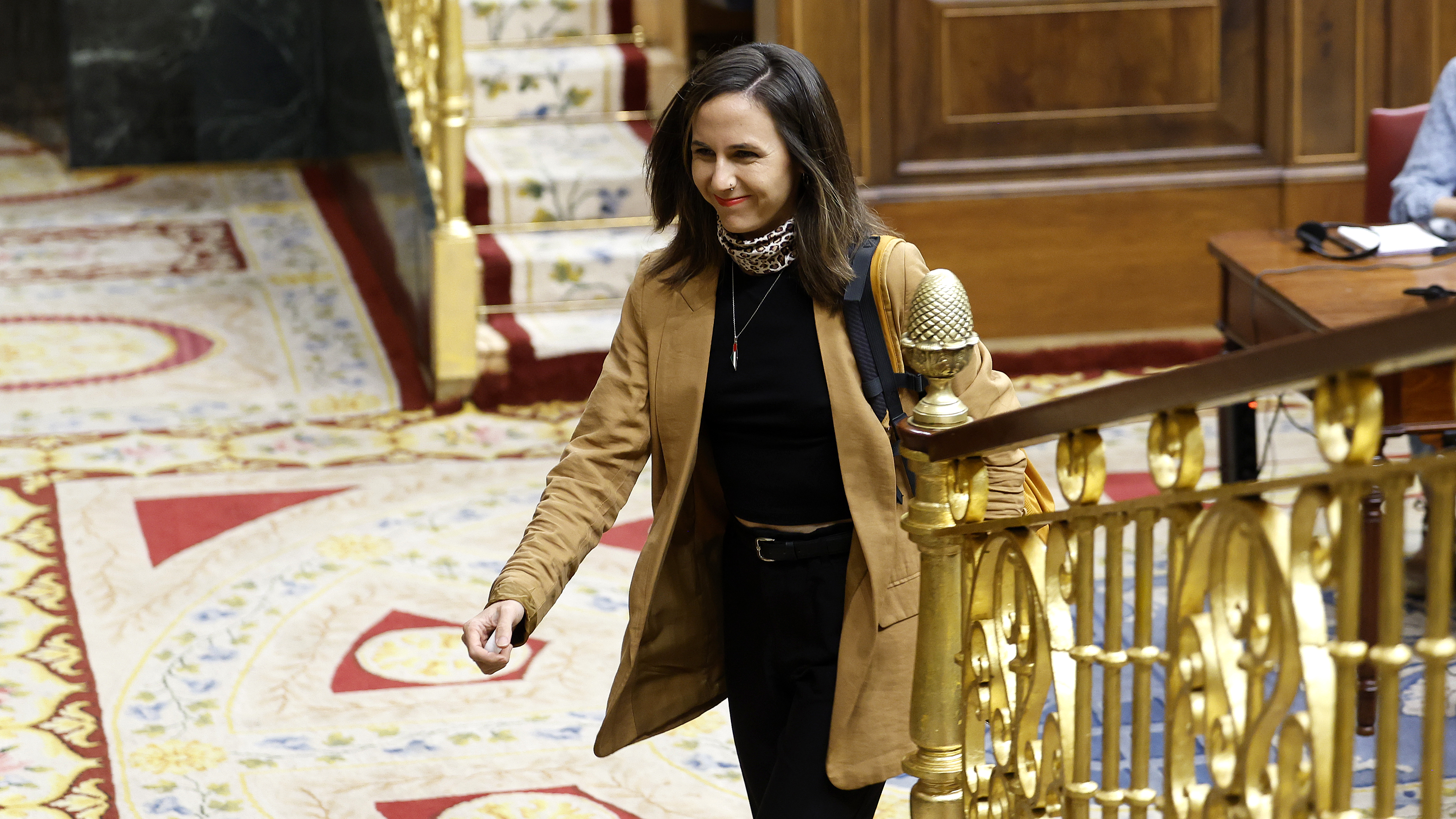 Ione Belarra, este miércoles, en el Congreso.