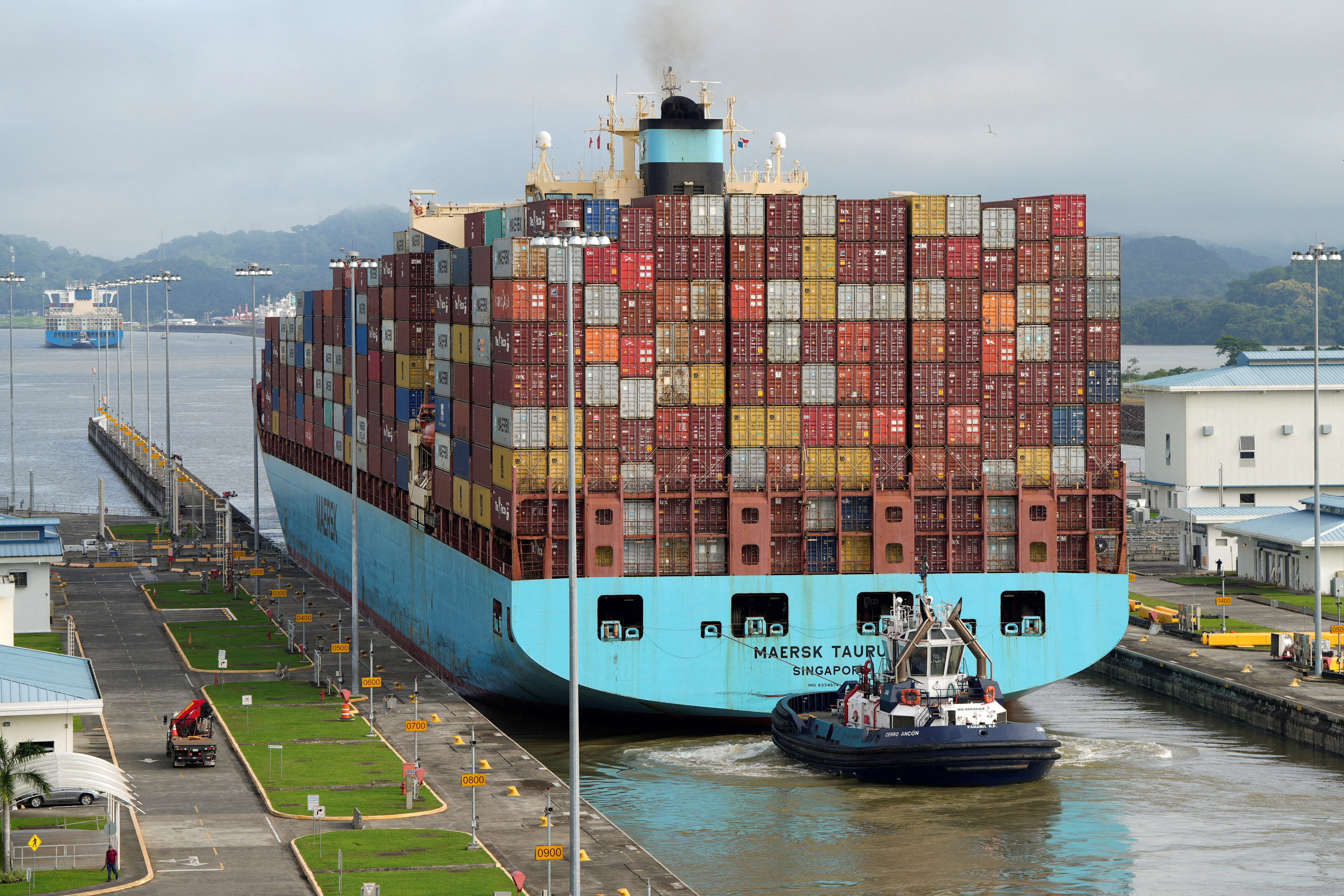 El Canal de Panamá es uno de los mayores intereses de la administración de Trump. Foto: Cloud Font 