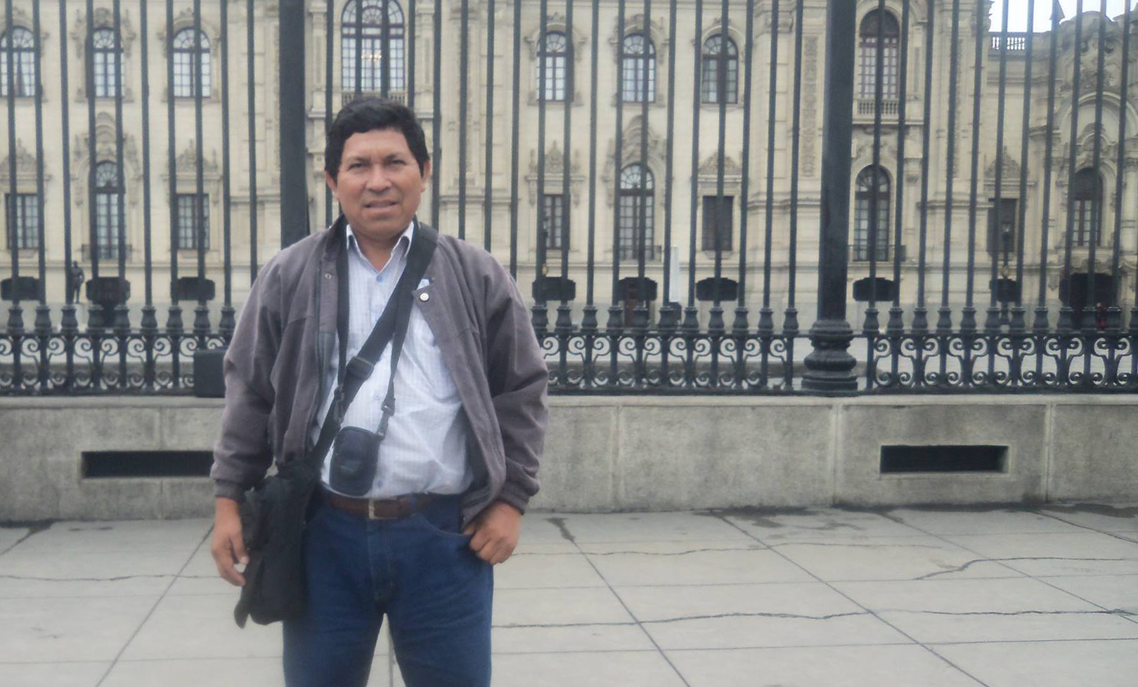 Santiago Contoricón numa imagem por si partilhada nas suas redes sociais.