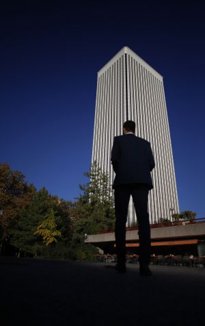Madrid’s Azca financial district.