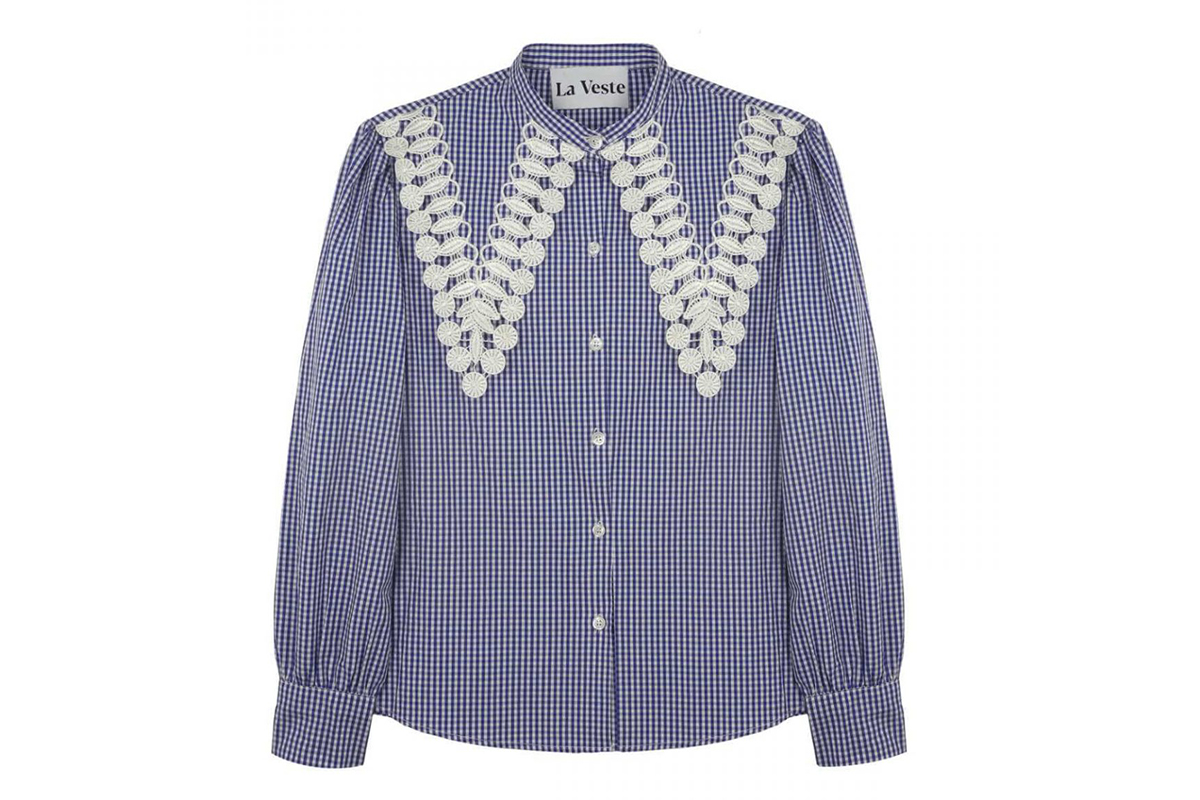 Camisa cuello online babero