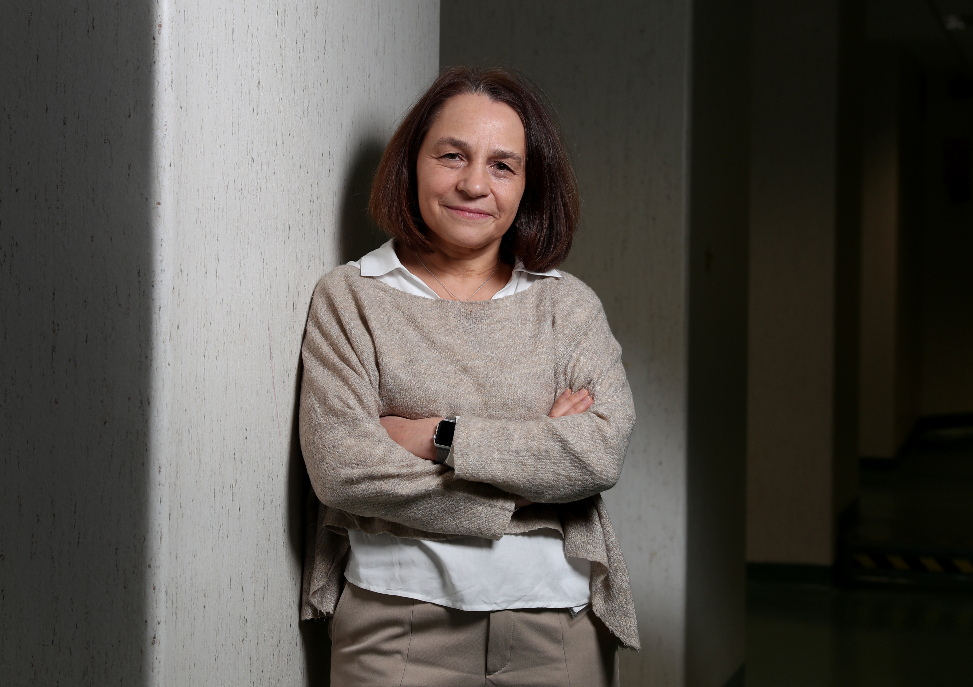 Montserrat García-Closas, investigadora del cancer de mama, en la sede del CNIO en Madrid.