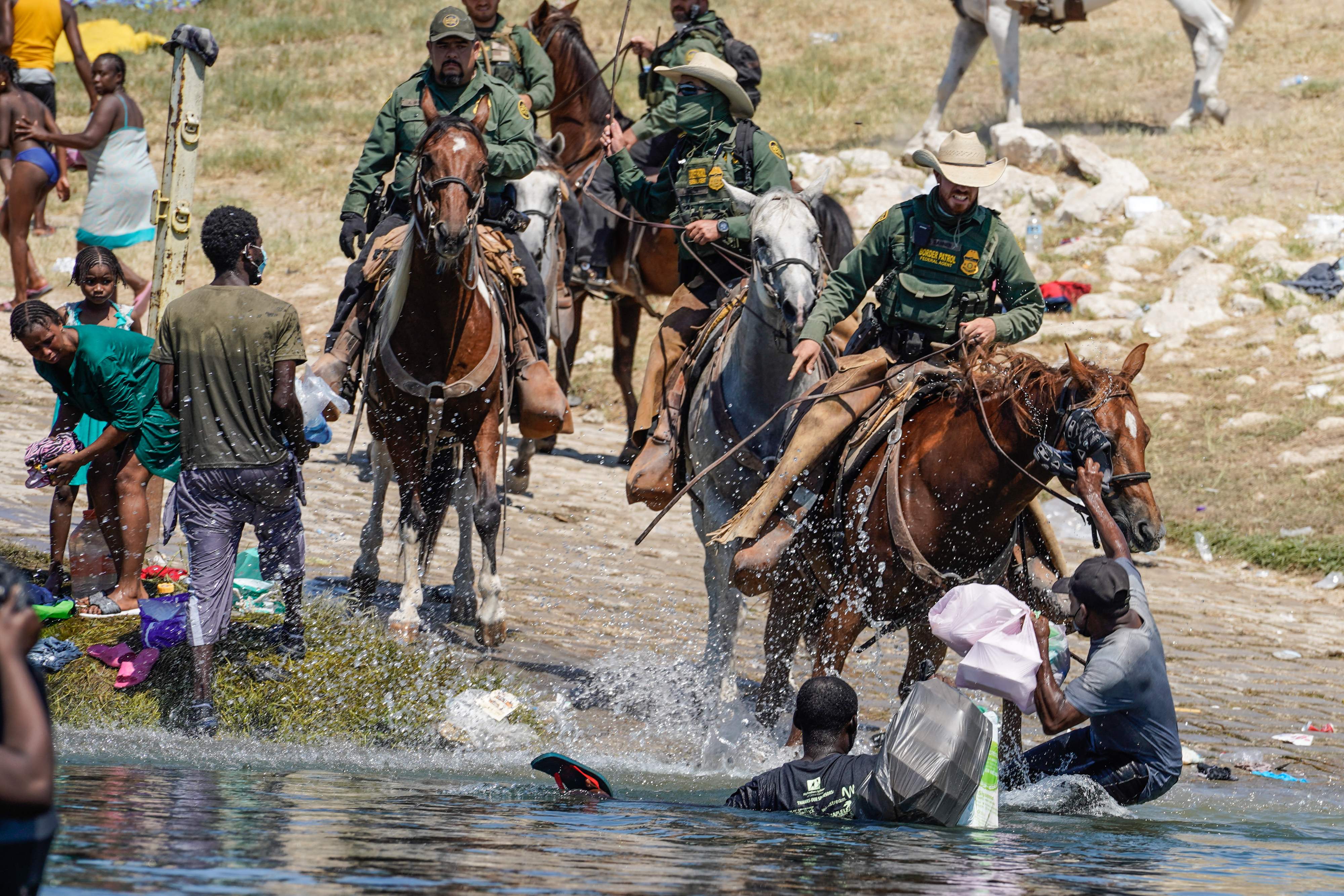 Crisis migratoria: “Hay que aguantar para sobrevivir”: el drama de los  haitianos en la frontera de Estados Unidos | EL PAÍS México