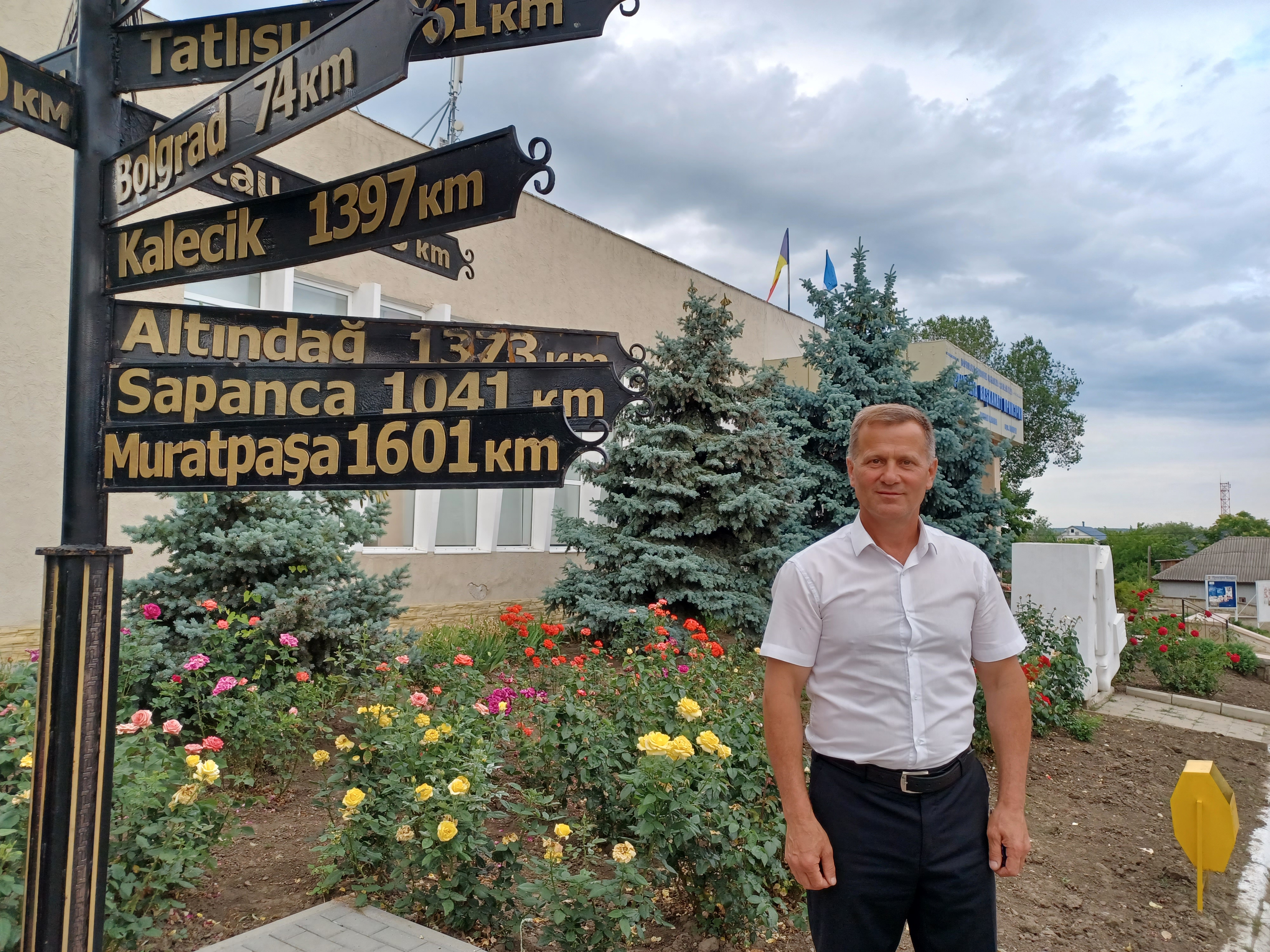 Sergei Anastasov, prefeito de Comrat, capital de Gagauzia. 