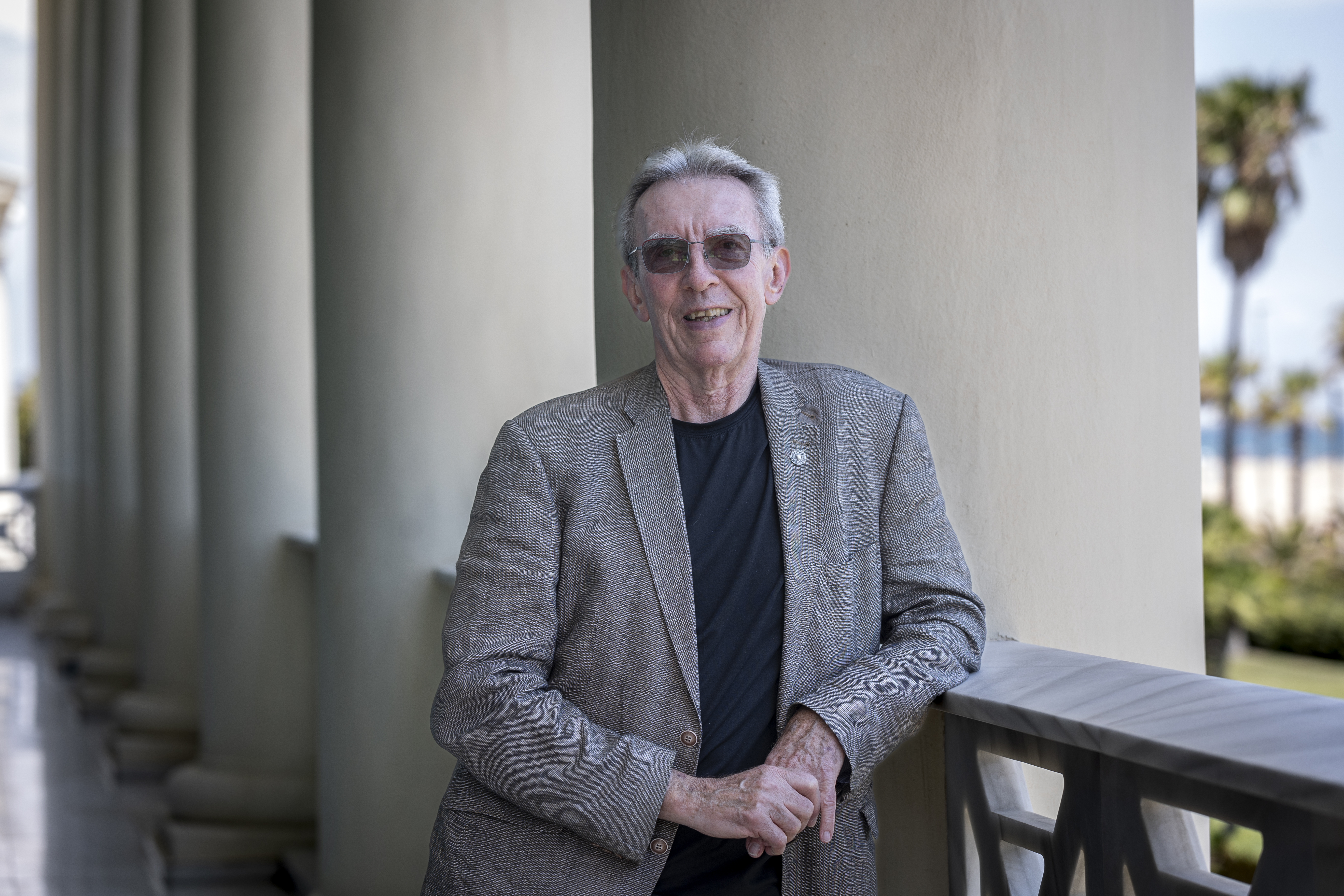 El investigador francés Jean-Pierre Sauvage, ganador del Nobel de Química, en un hotel de Valencia, el 5 de junio.