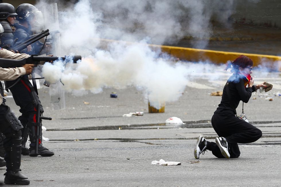 La represión cabalga en Venezuela | Fotos | Internacional | EL PAÍS