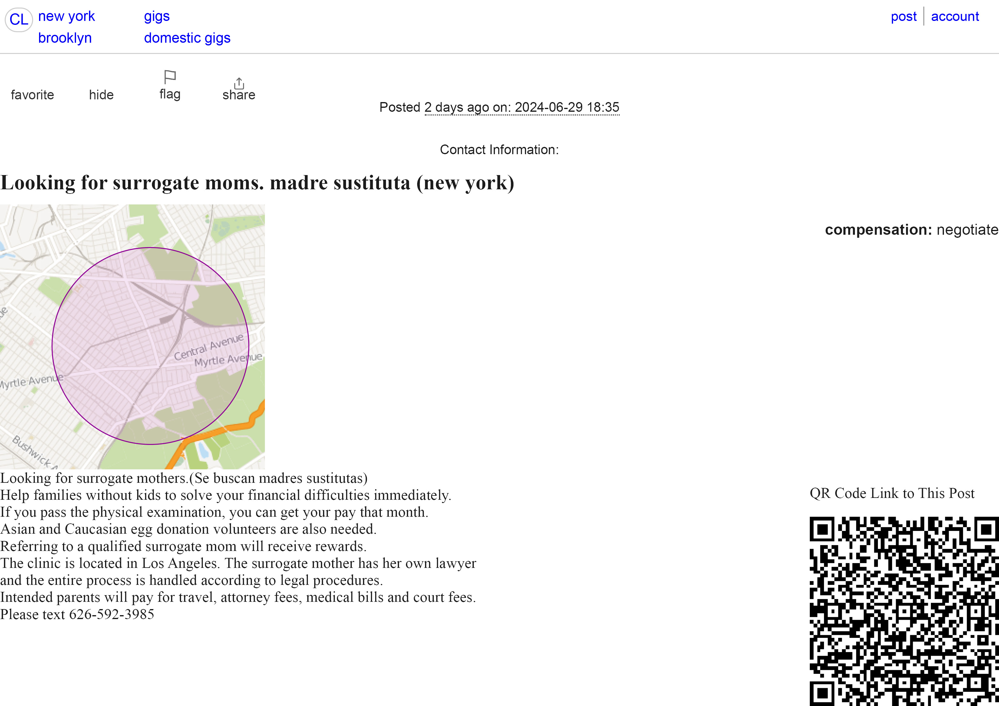 Bucear en los recodos de Craigslist: una alternativa para los inmigrantes  sin permiso de trabajo | Inmigración en Estados Unidos | EL PAÍS US