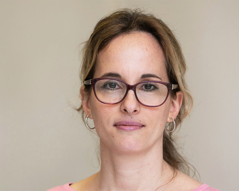 La investigadora Amaia Arranz, del Centro Vasco para la Neurociencia Achúcarro.