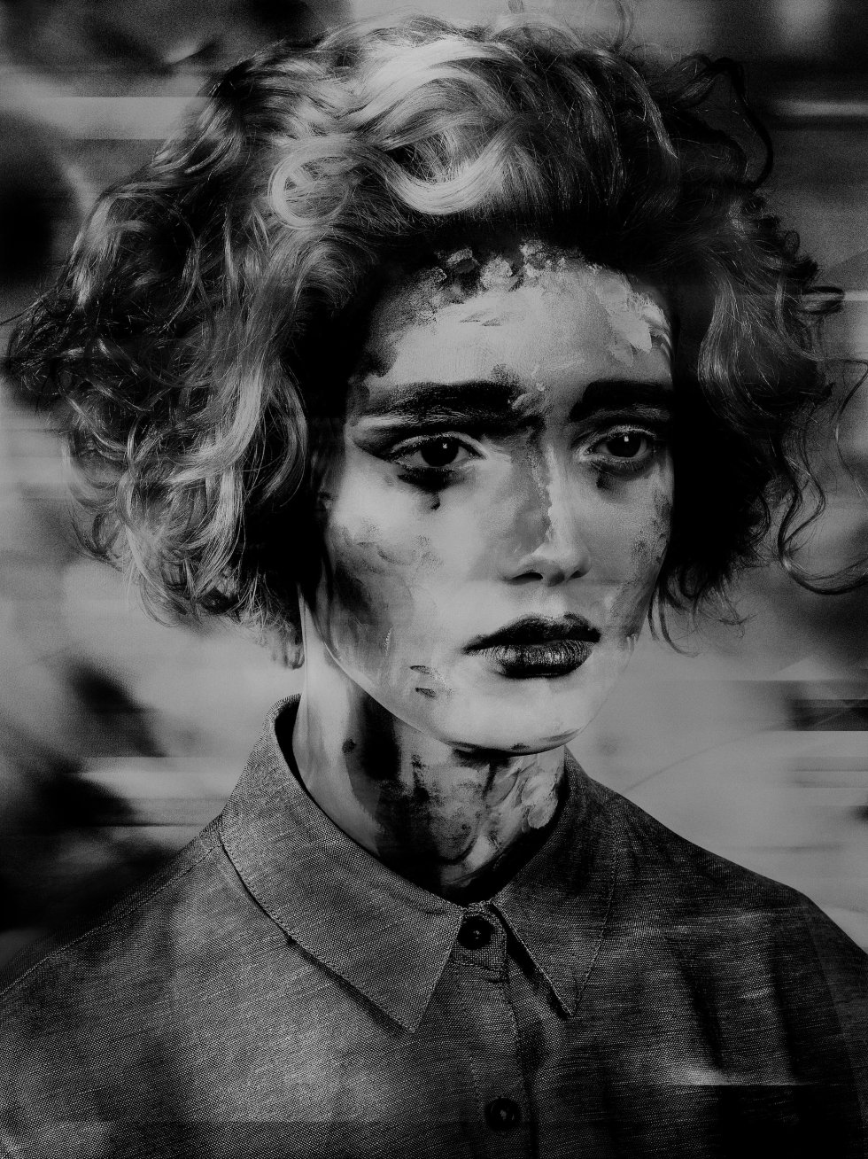 'Untitled' ('Painted Ladies' series), 2017, by Valérie Belin.