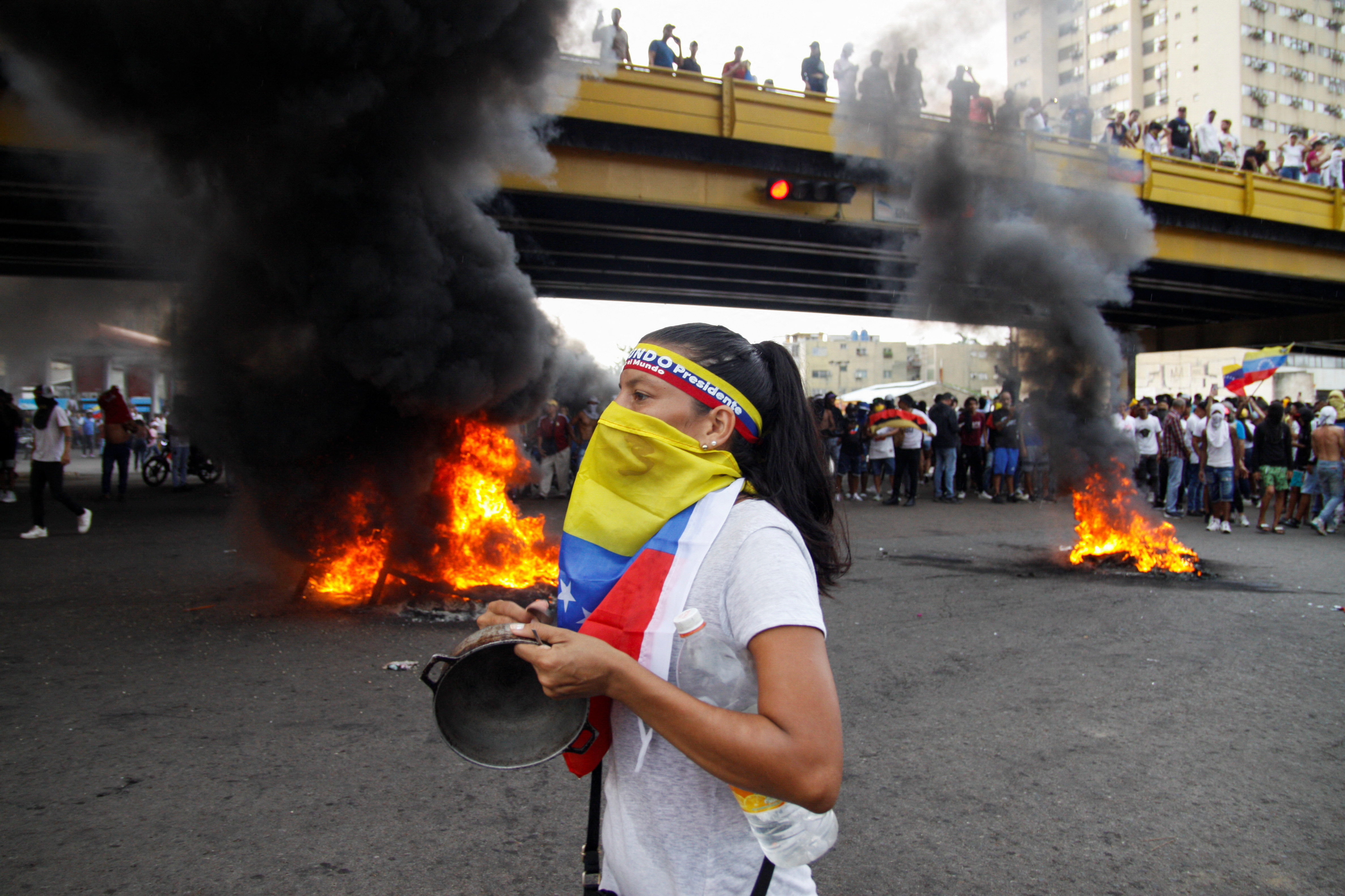 Las protestas en Venezuela tras la reelección de Maduro, en imágenes | Fotos | EL PAÍS América