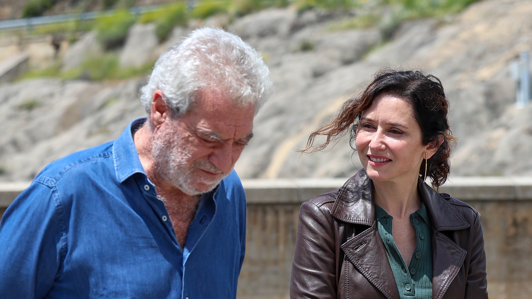 Miguel Ángel Rodríguez e Isabel Díaz Ayuso, presidenta de la Comunidad de Madrid, en una imagen de archivo.