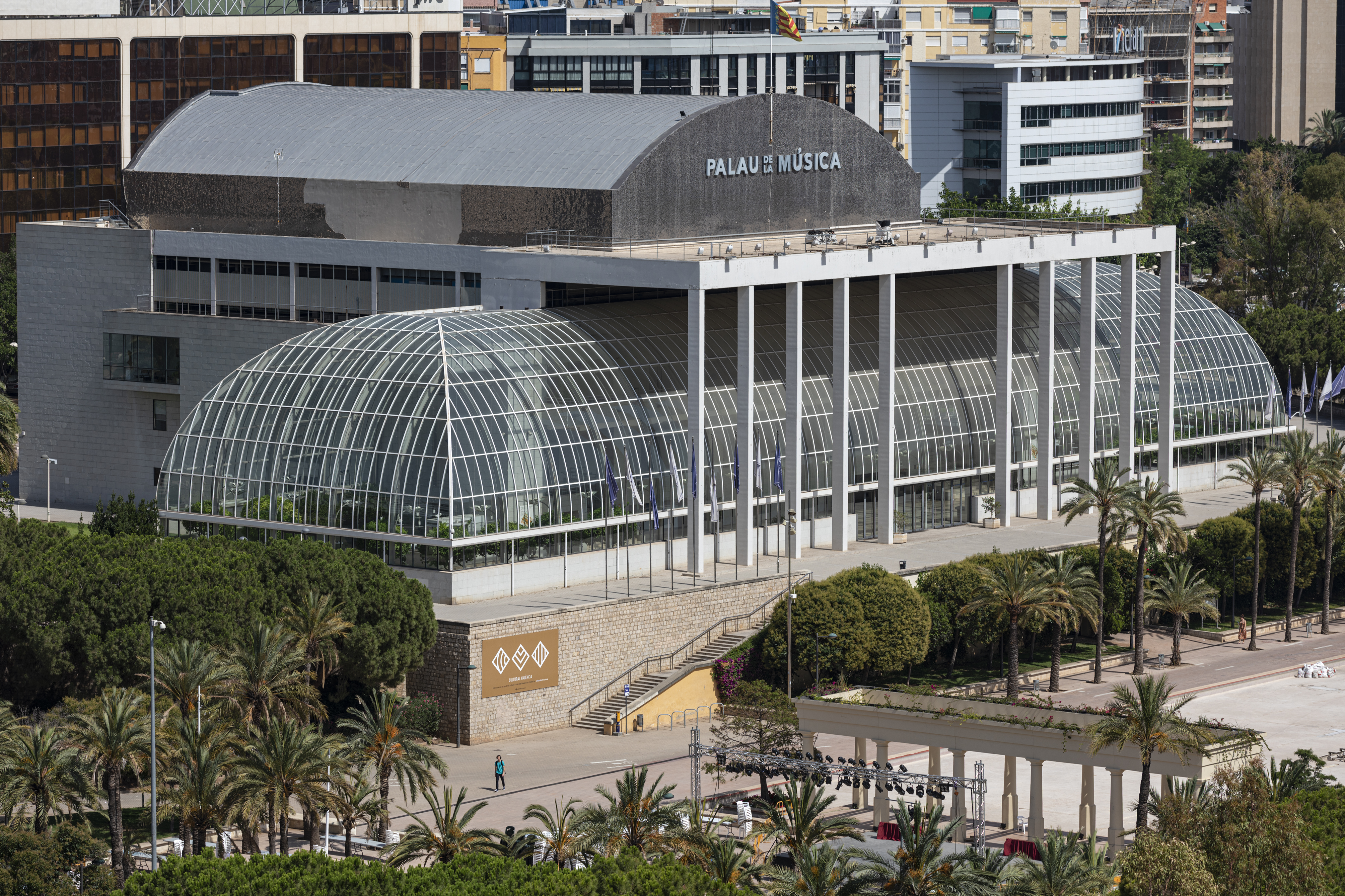 El Palau de la Música de Valencia tiene goteras tras su cierre de cuatro años y su reforma de 12 millones