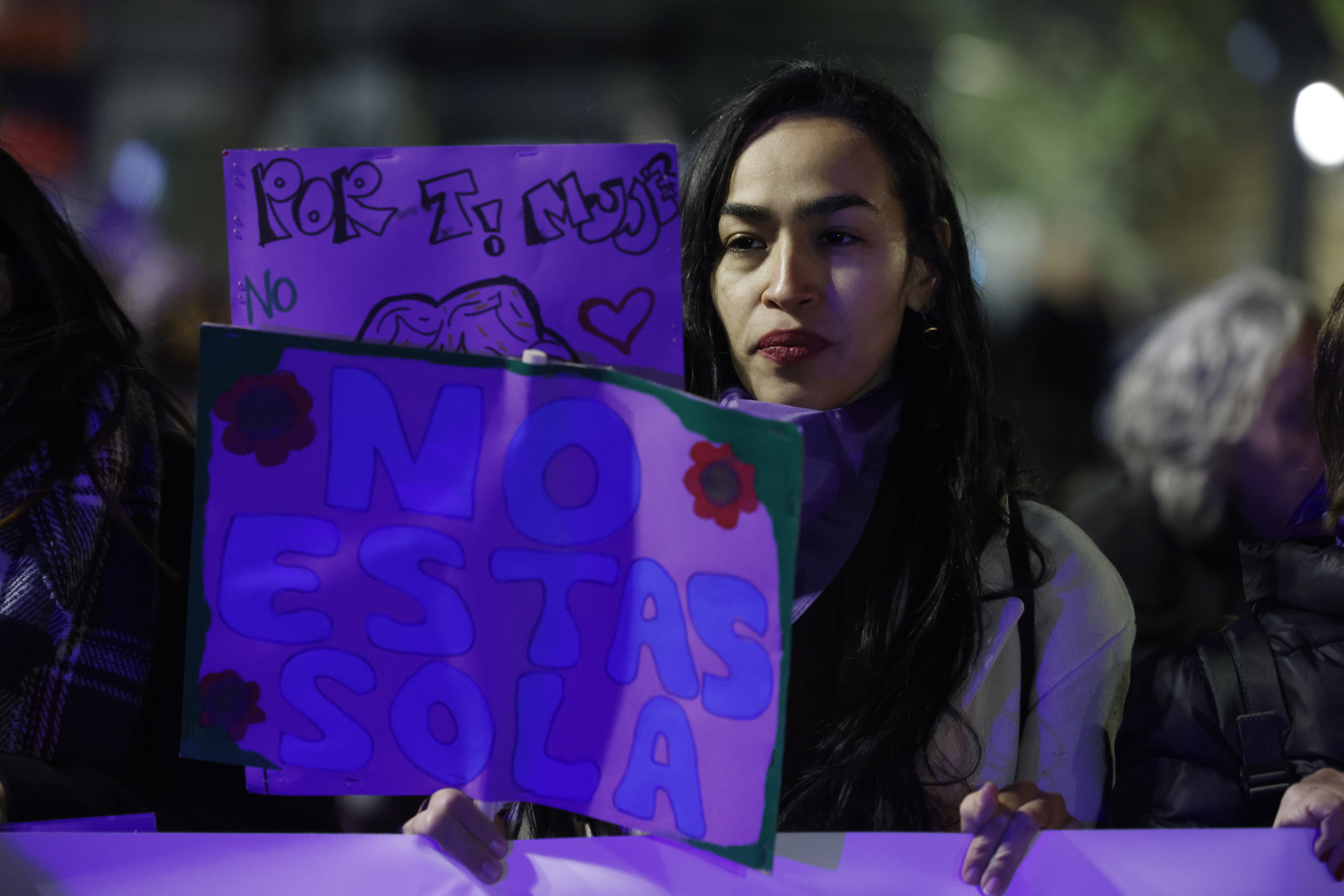 DVD1294. 25/11/25 Manifestación del 25N en Valencia, convocada por  la Assemblea Feminista València y Comparsa / MÒNICA TORRES 