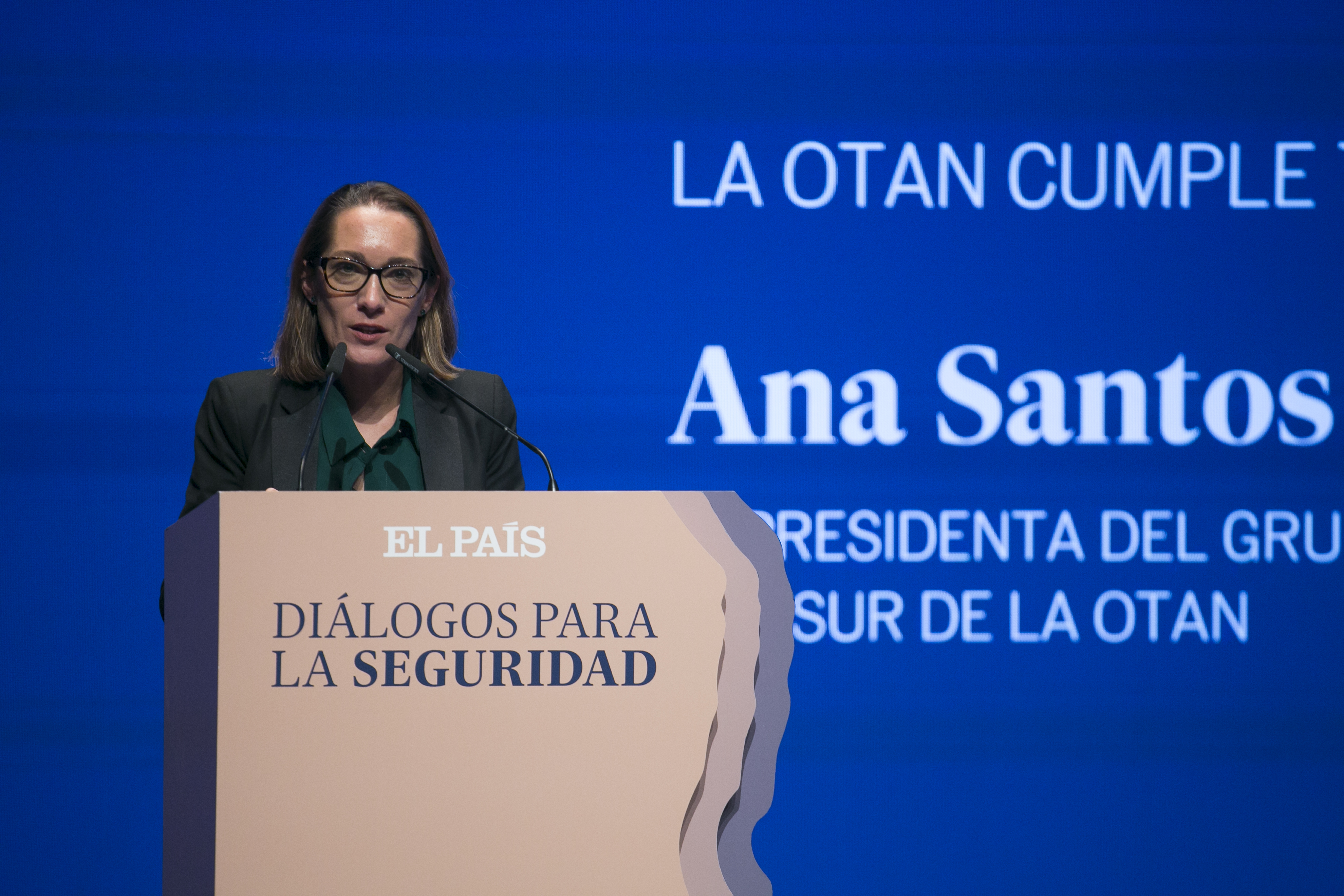 Ana Santos Pinto, expresidenta del Grupo de expertos del Sur de la OTAN.