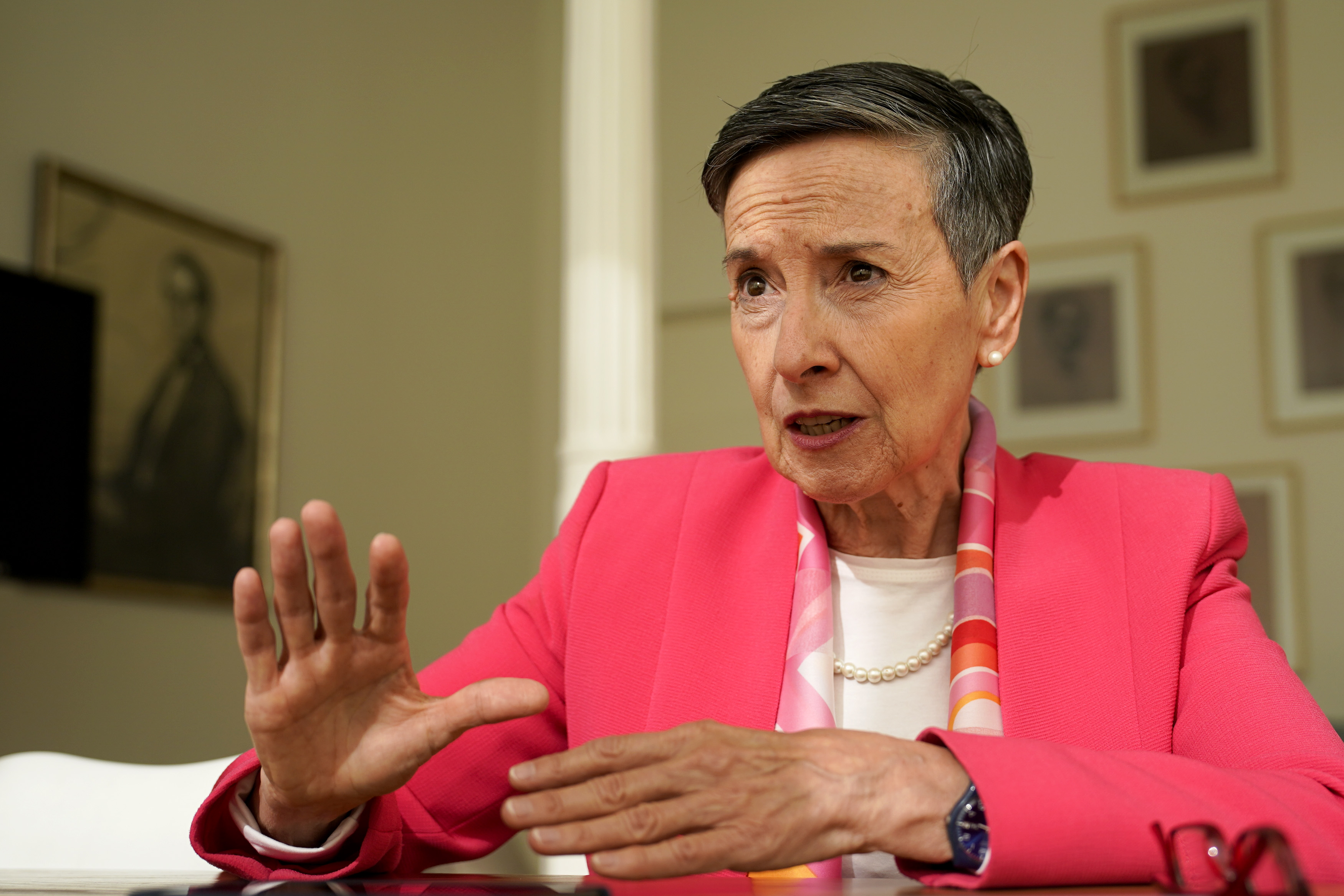 Delia Ferreira, presidente da Transparência Internacional, em entrevista ao EL PAÍS.