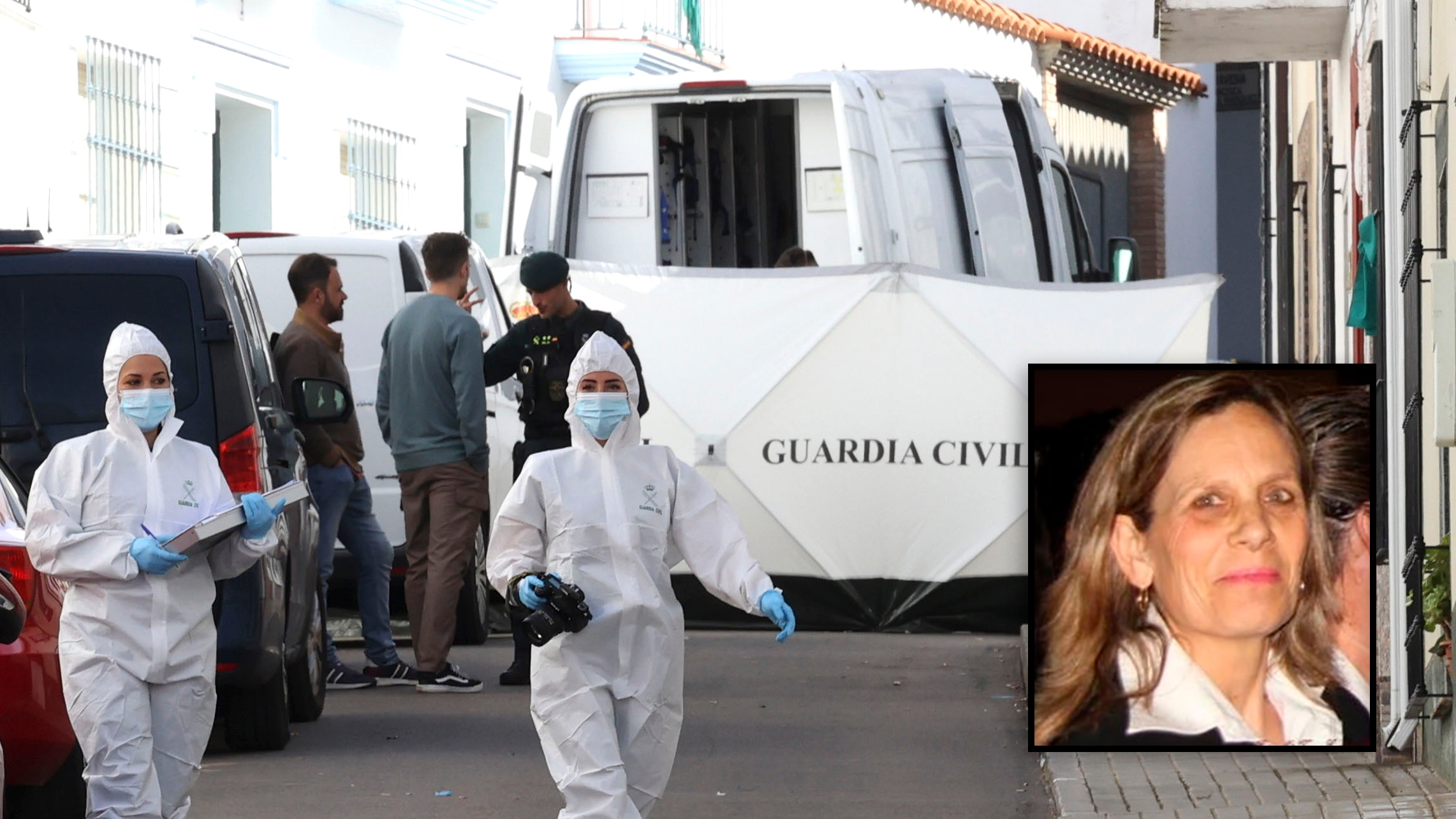 La Guardia Civil difunde las imágenes de los registros llevados a cabo por  el caso de Francisca Cadenas