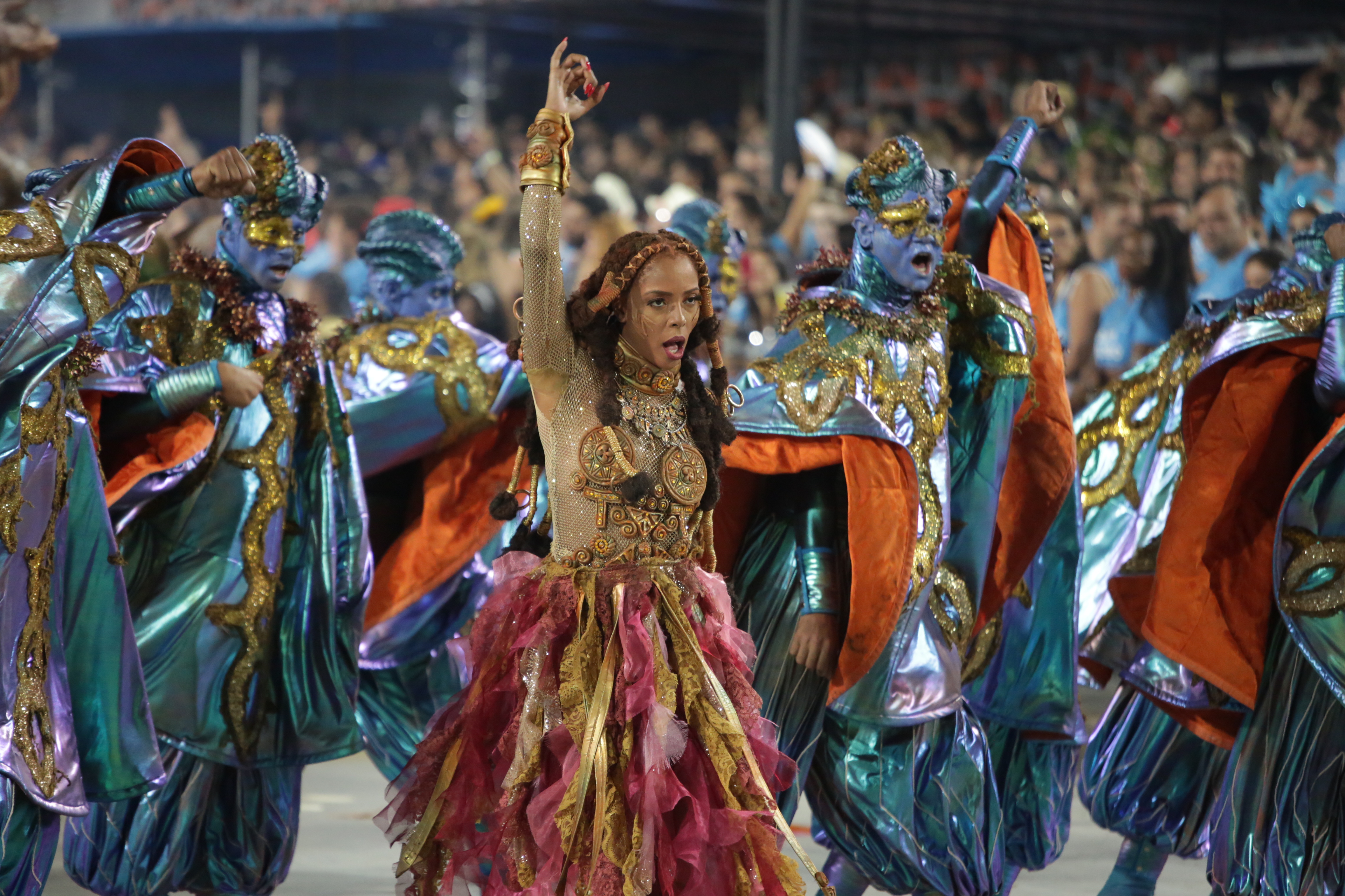 Brazil's Carnival turns focus to glitzy parades