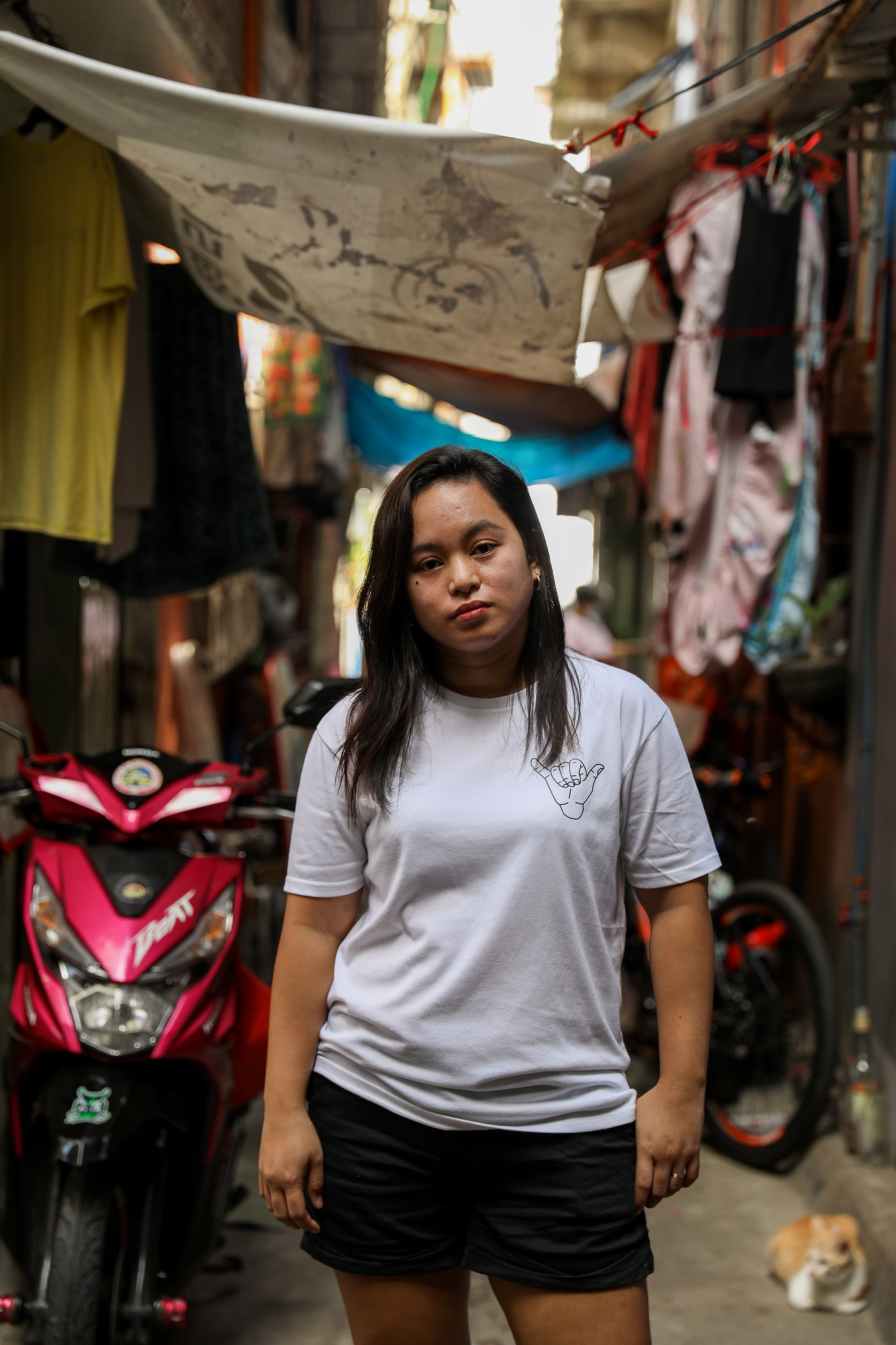 Joan Humawid, 31, is currently a house wife and struggling to look for a decent job to provide for her family. The number of COVID-19 cases in the Philippines has reached more than 550,000, while the country’s unemployment rate increased during the pandemic as millions have lost their jobs due to economic effects and closure of businesses amidst coronavirus restrictions.