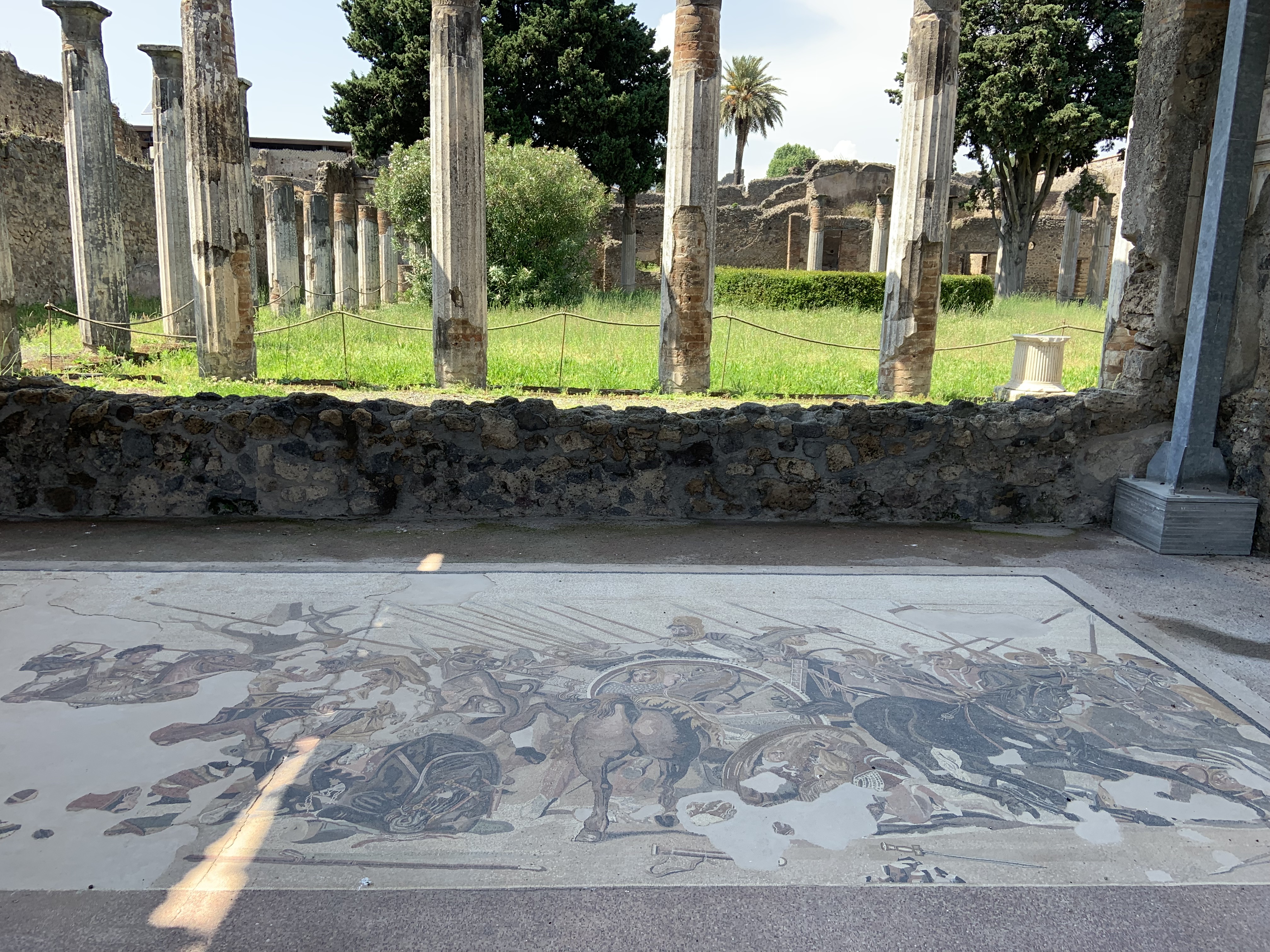 Alexander Mosaic House Of The Faun Alexander Mosaic House Of The Faun