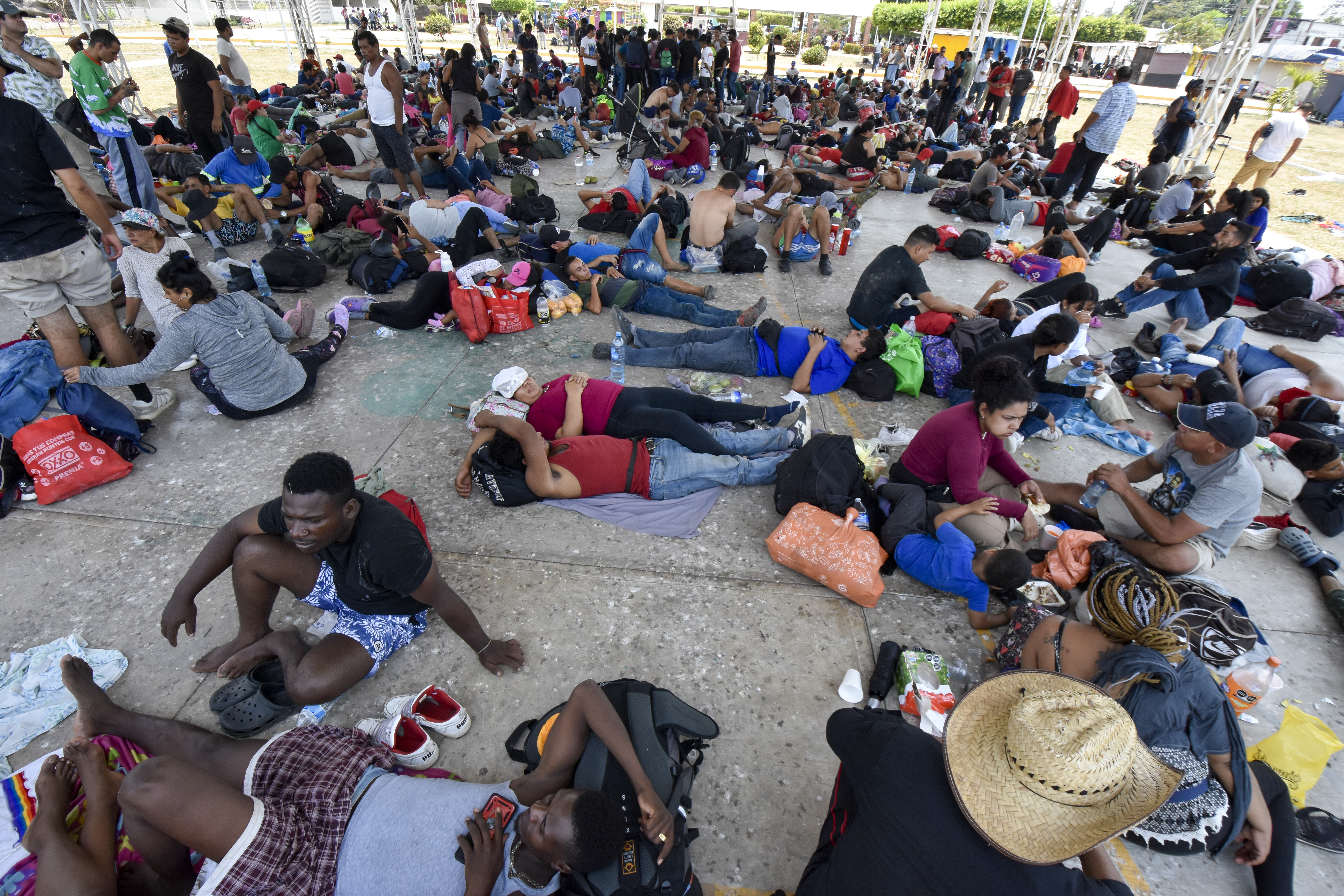 Una nueva caravana reta al Gobierno de L pez Obrador tras la