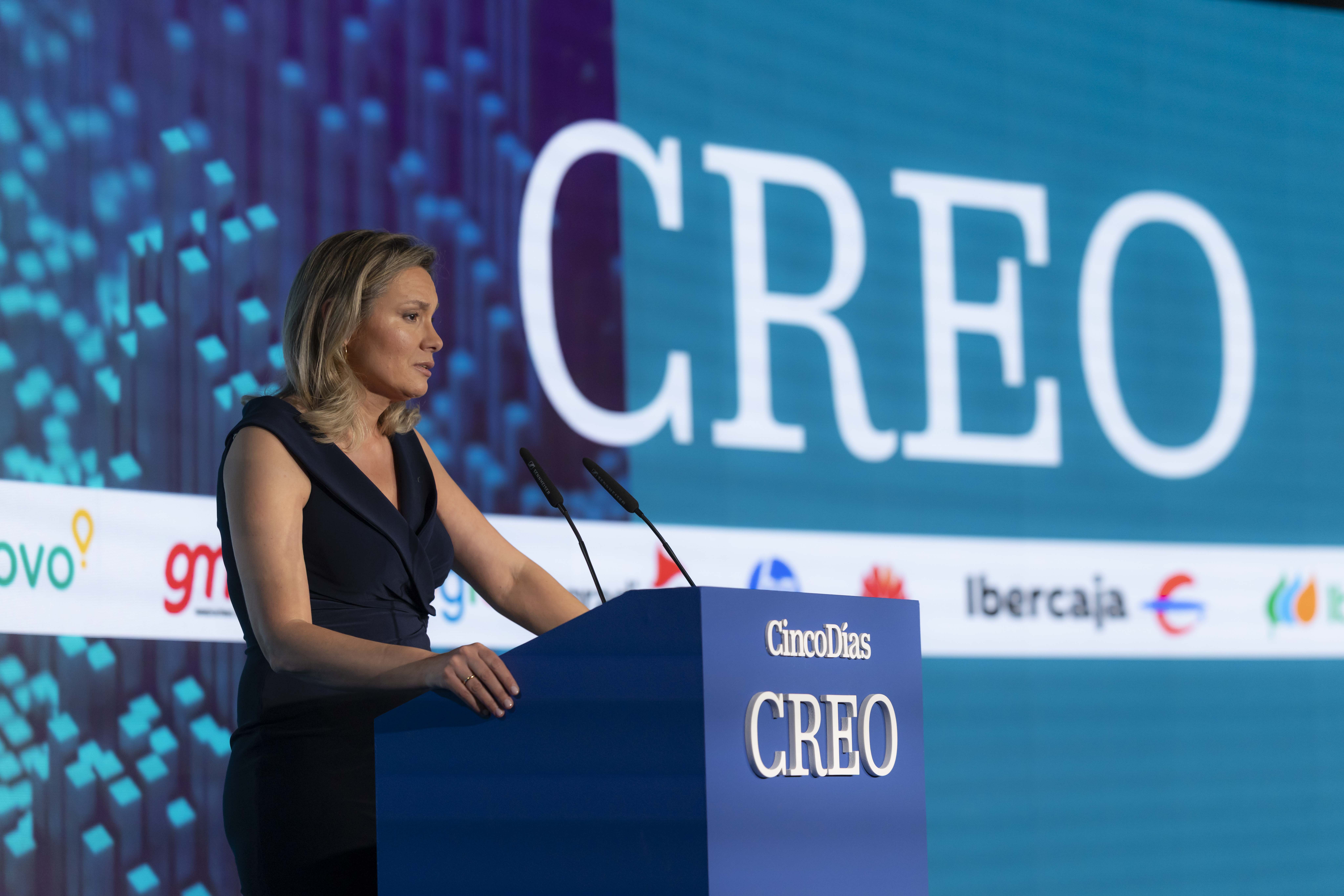 DVD 1268 28/5/2025).  Madrid, España.

Evento Cinco Dias. Encuentro CREO 2025. Hotel Palace. Amanda Mars. Directora de Cinco Días y Subdirectora de EL
PAÍS Economía. / Inma Flores