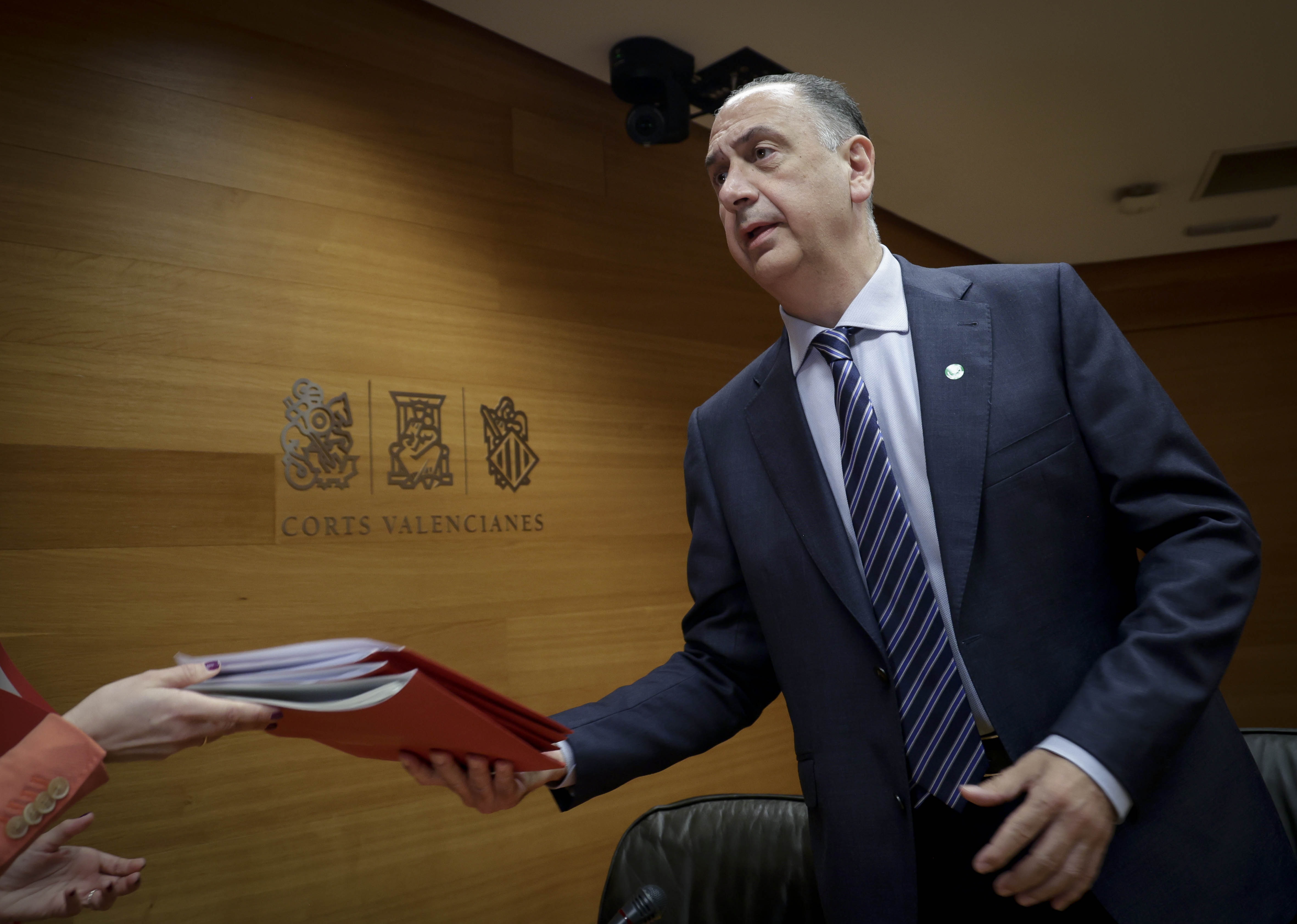 El consejero de Emergencias e Interior, Juan Carlos Valderrama, en una comparecencia el pasado mayo. 
