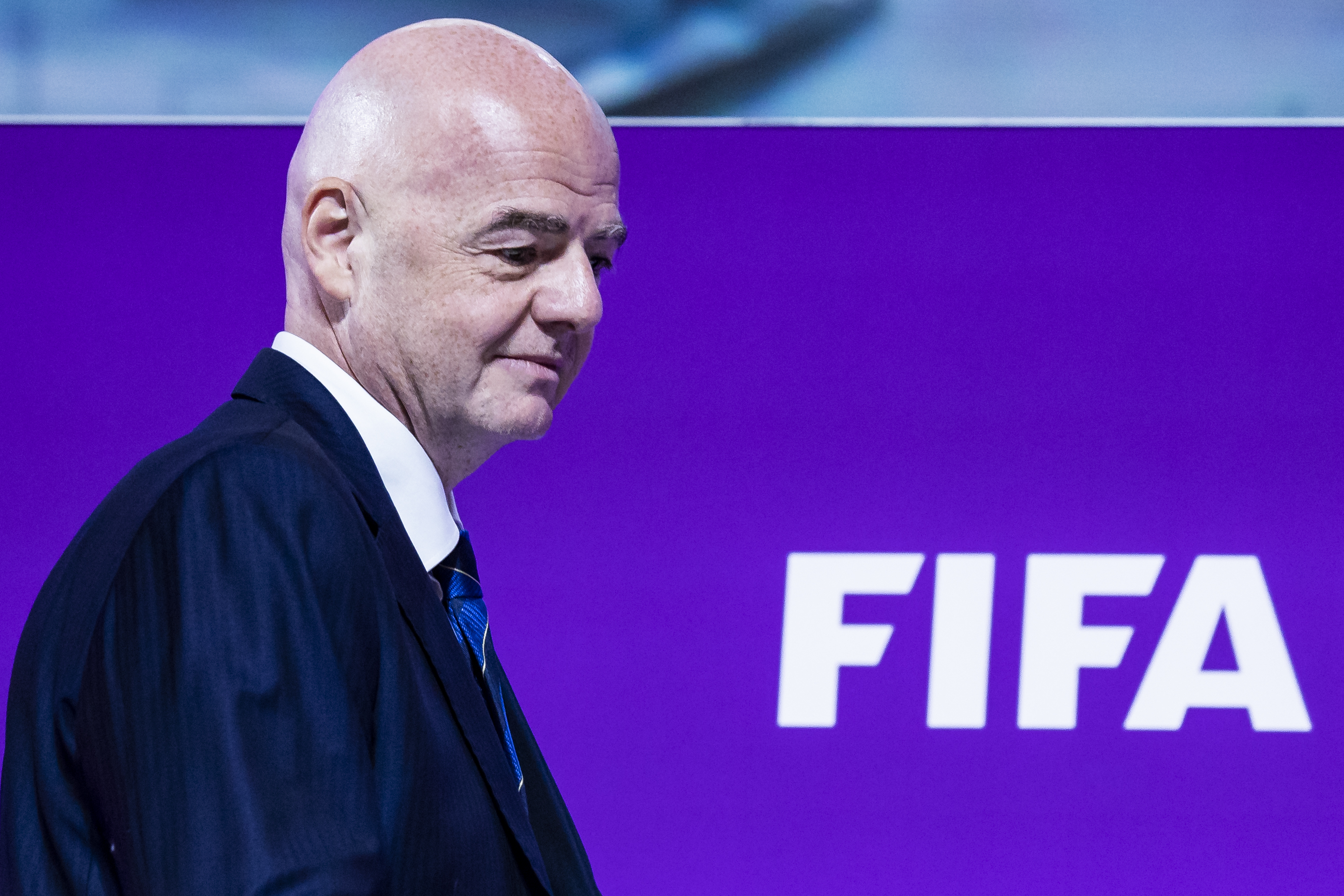 El presidente de la FIFA, Gianni Infantino.