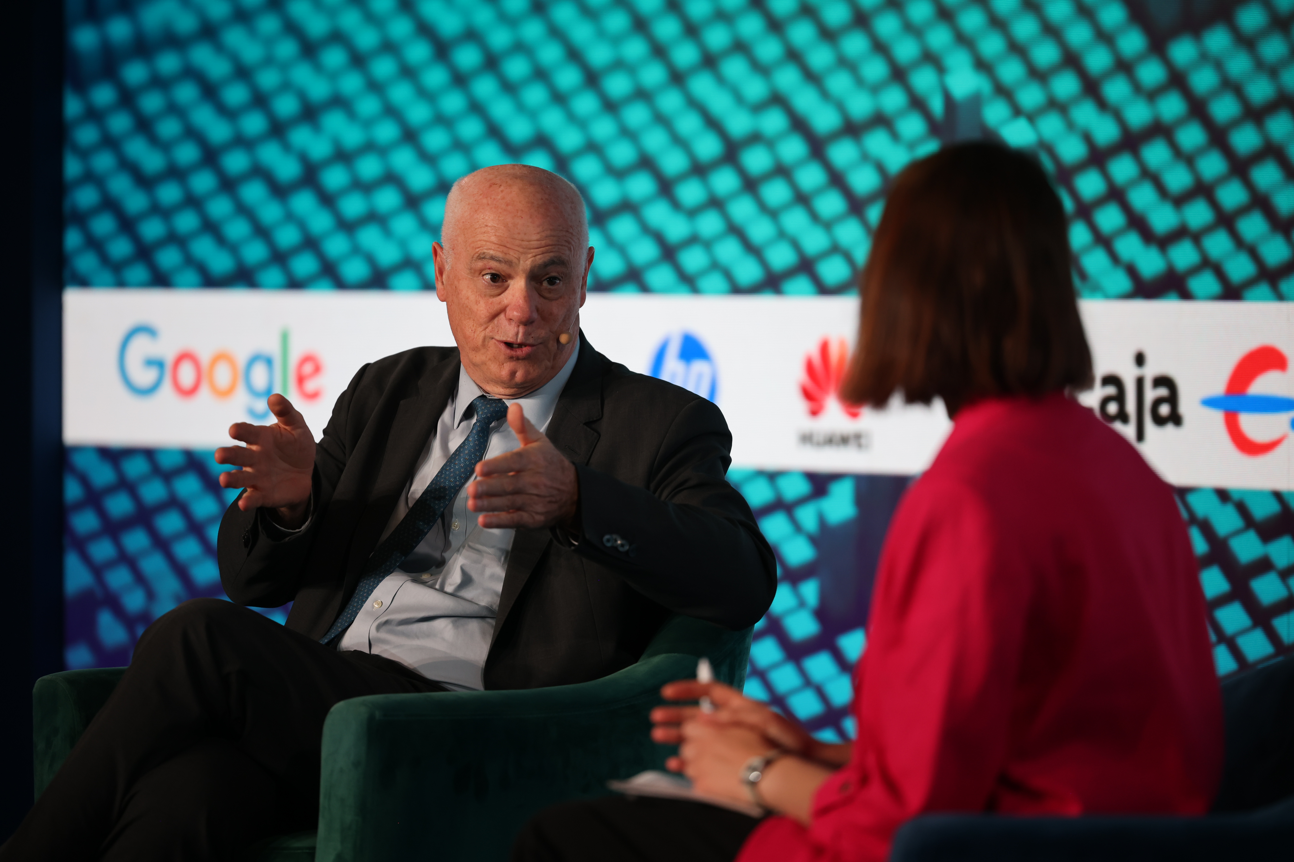 José Manuel Campa, presidente de Autoridad Bancaria Europea, durante su intervención en la segunda jornada del Foro Económico CREO 2025.
