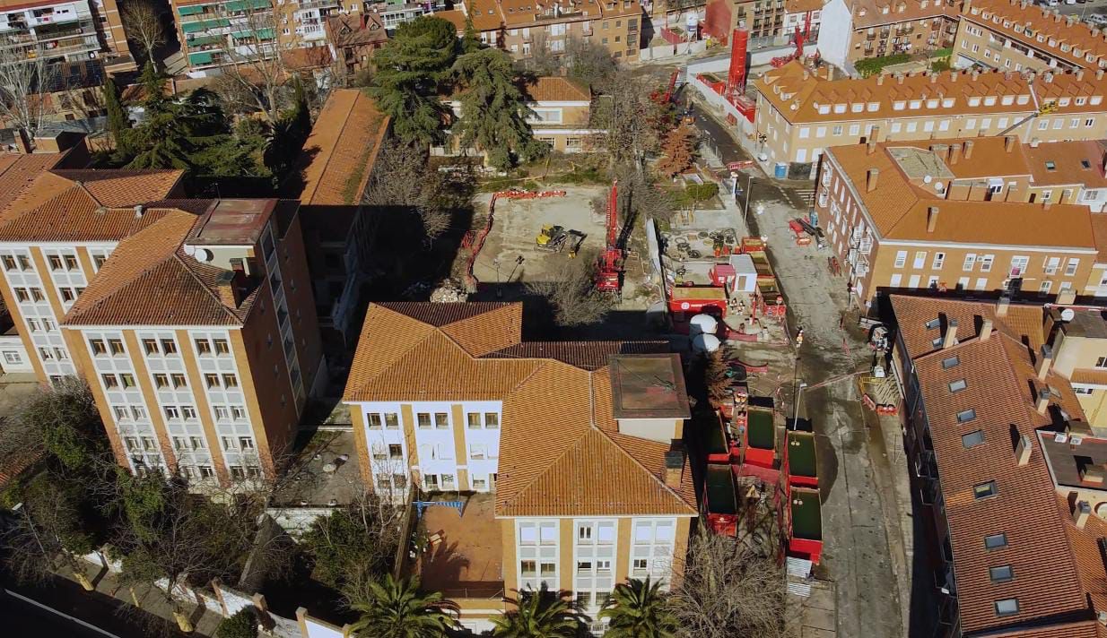 Un drama a vista de dron: así ha destruido el metro de Madrid decenas de viviendas en San Fernando
