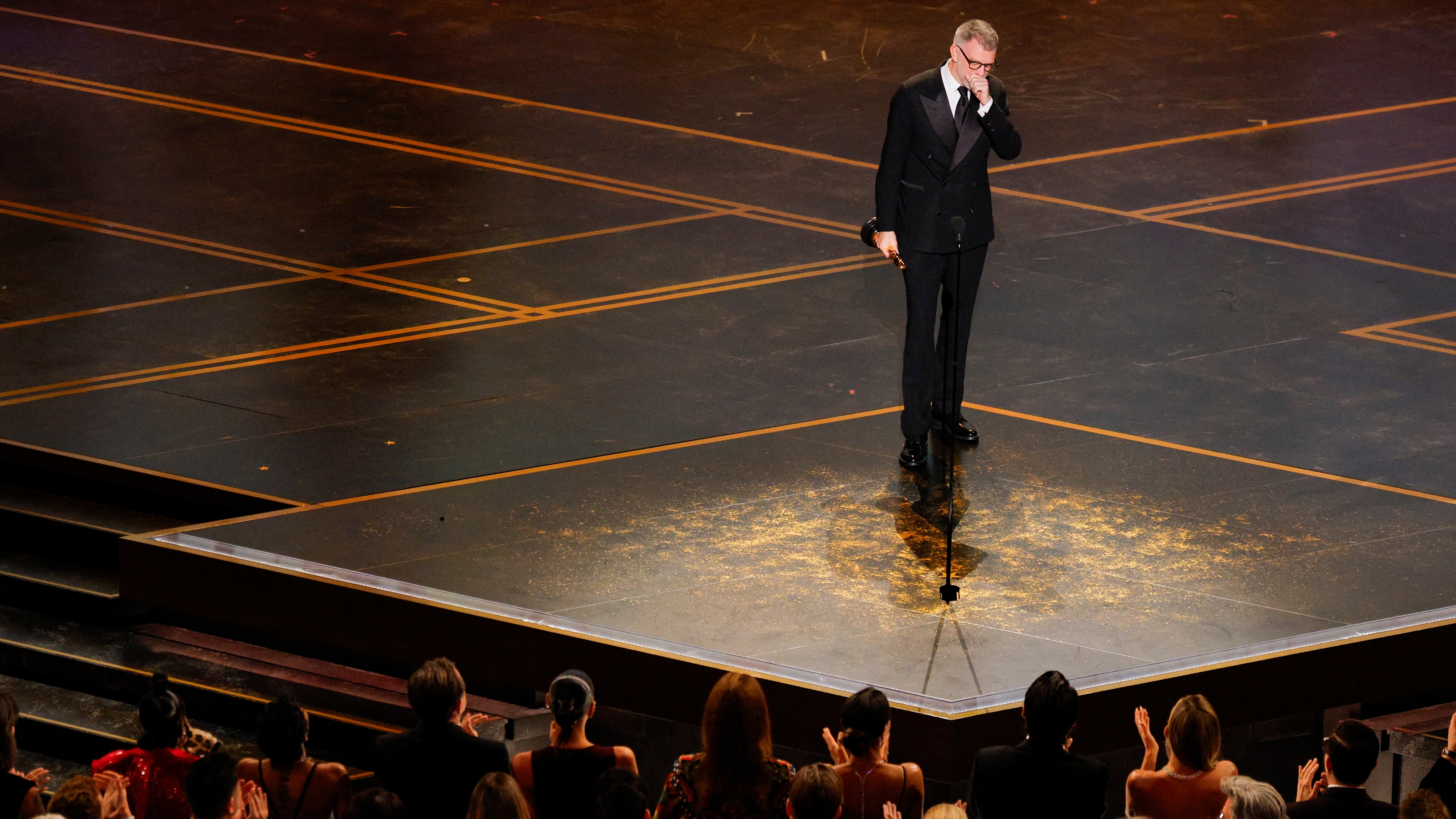 Paul Thomas Anderson wins the Oscar for Best Adapted Screenplay for 