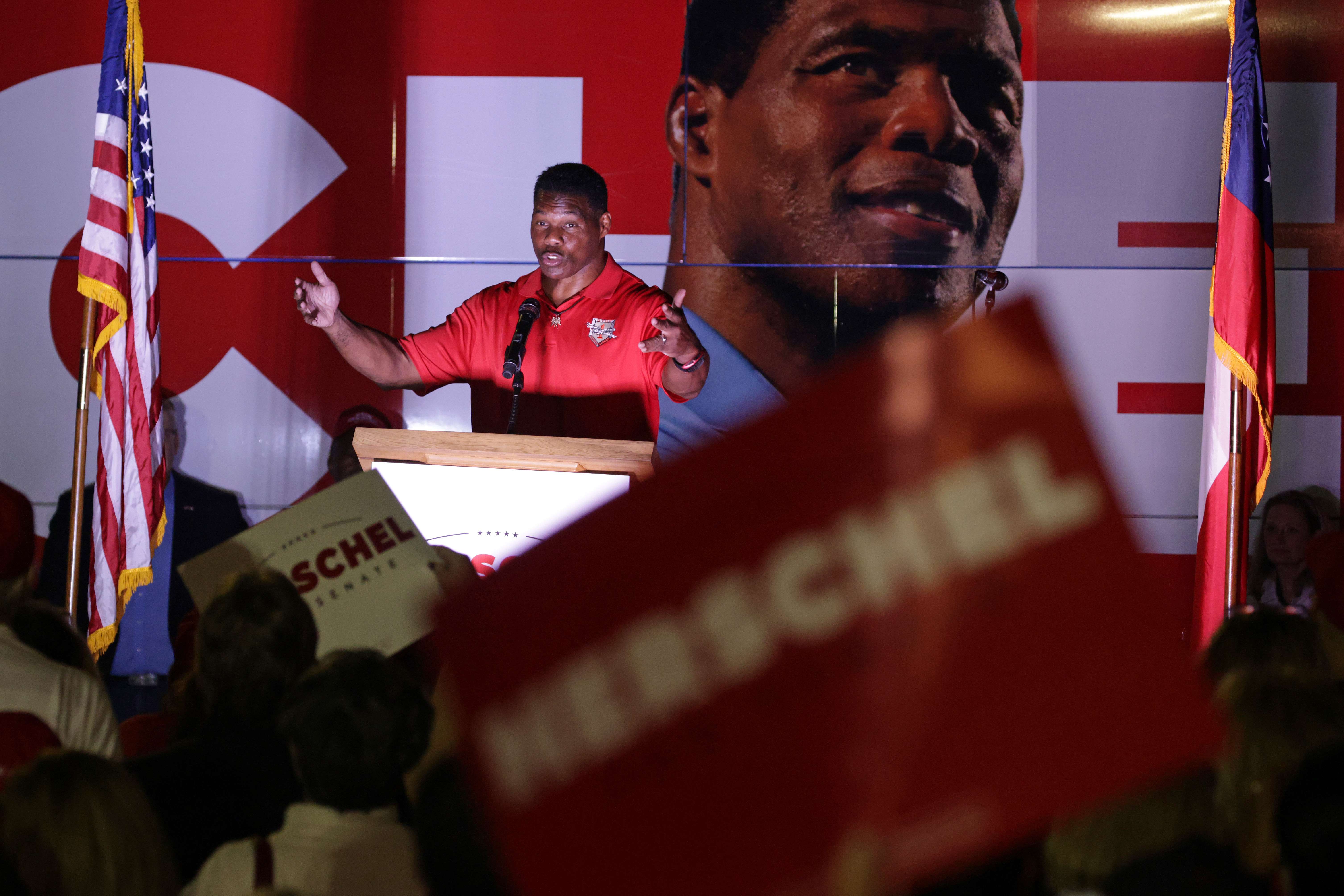 Herschel Walker supports Donald Trump for president despite what