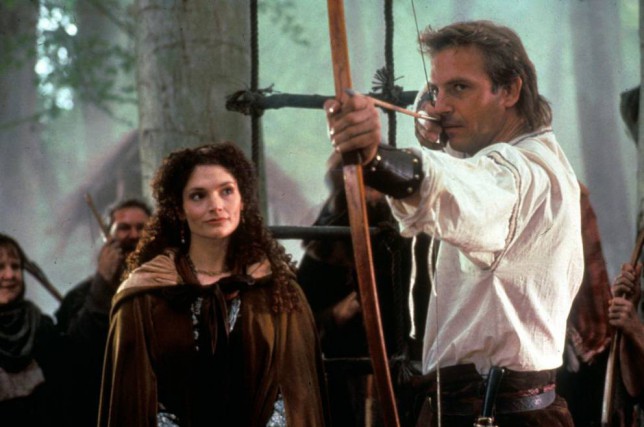 Robin Hood y Marian en 'Robin Hood, príncipe de los ladrones'.
