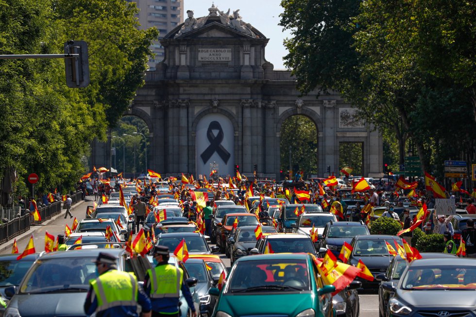 Las manifestaciones de Vox por varias ciudades espa olas en