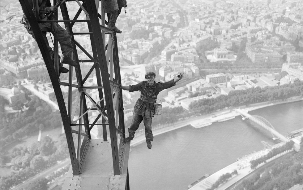 La construcción de la Torre Eiffel