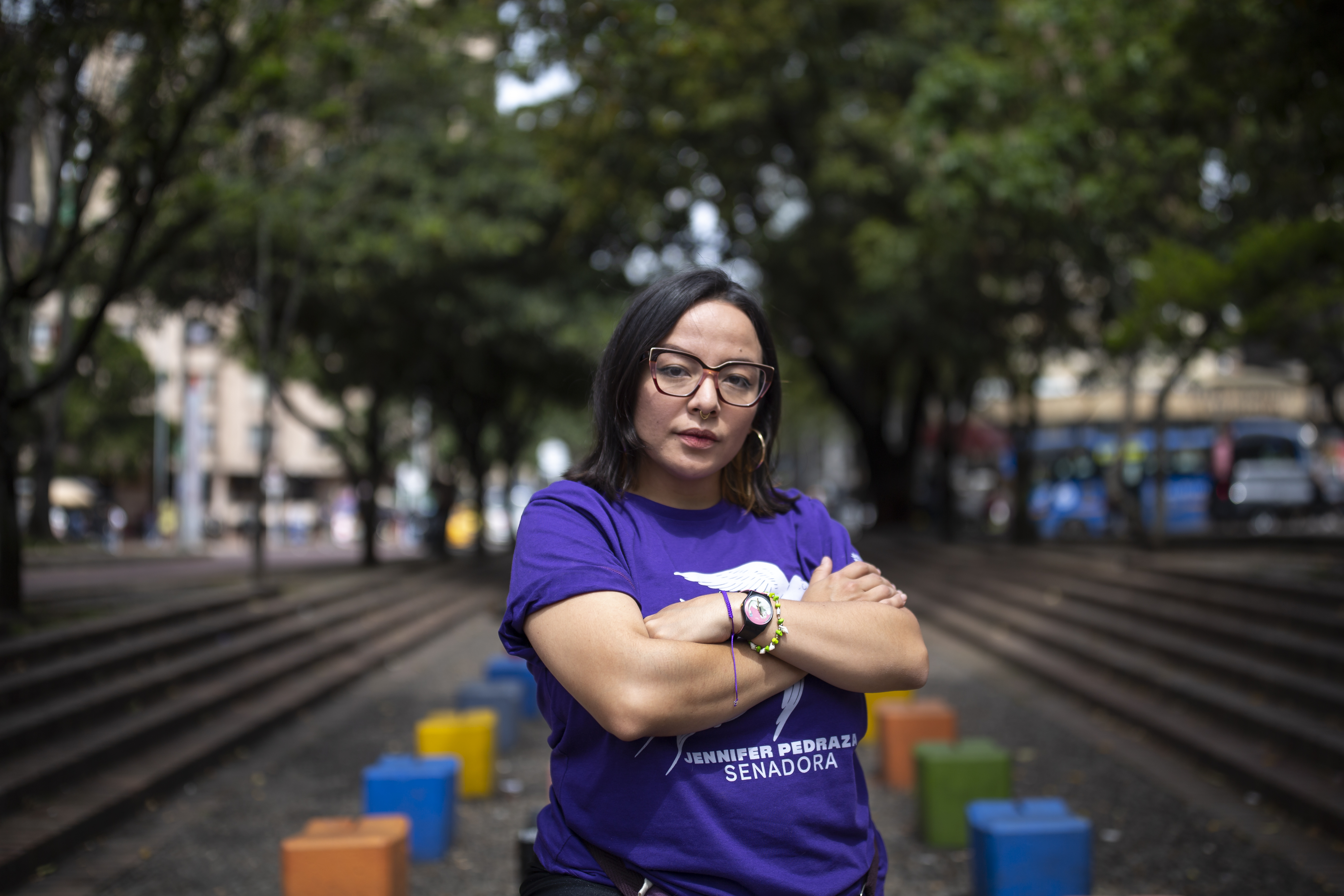 La congresista Jennifer Pedraza, en Bogotá,  Colombia, el 3 de marzo de 2026.