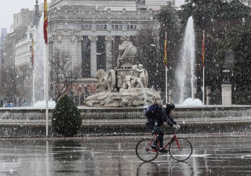 Temporal Filomena Madrid A La Espera De La Gran Nevada Del Siglo Madrid El Pais