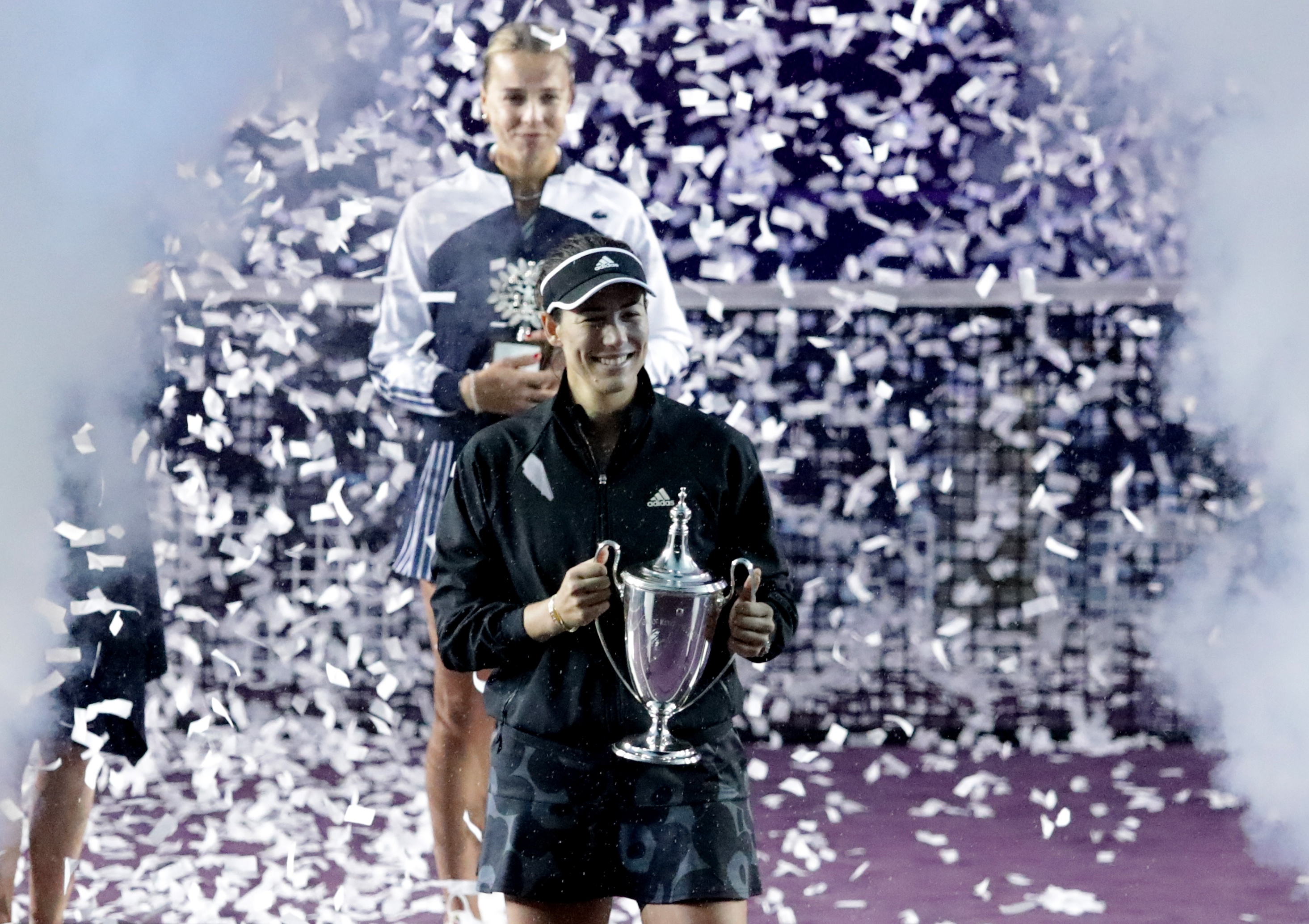 Garbine Muguruza relieved to end trophy drought spanning nearly